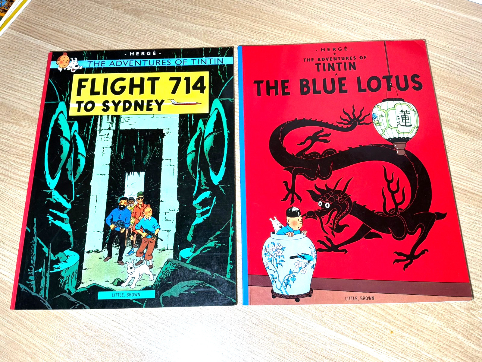 The Adventures of Tintin Complete Collection 24-Book Set English Ed. Paperback