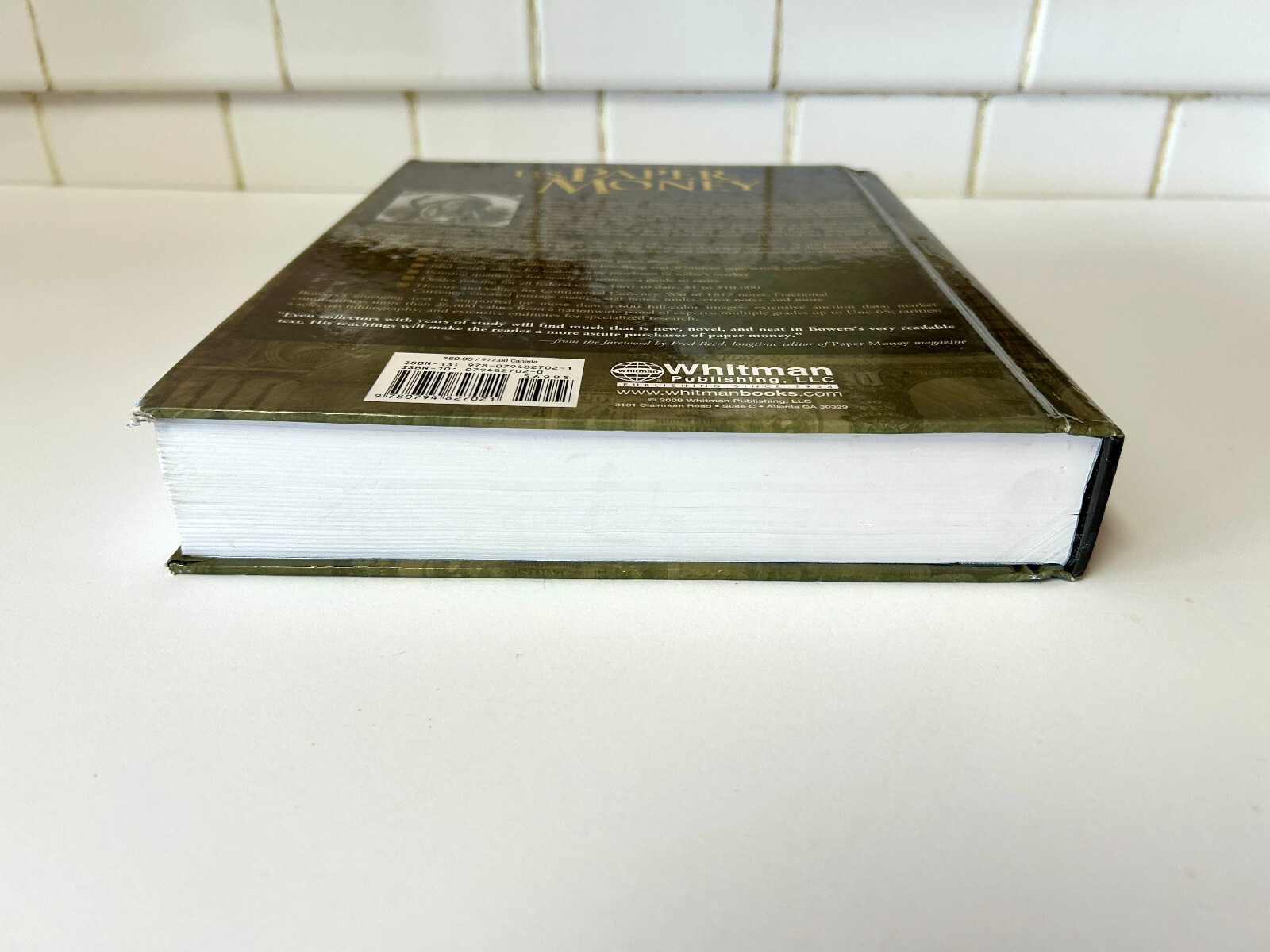 Whitman Encyclopedia of U.S. Paper Money Q. David Bowers Hardcover Book