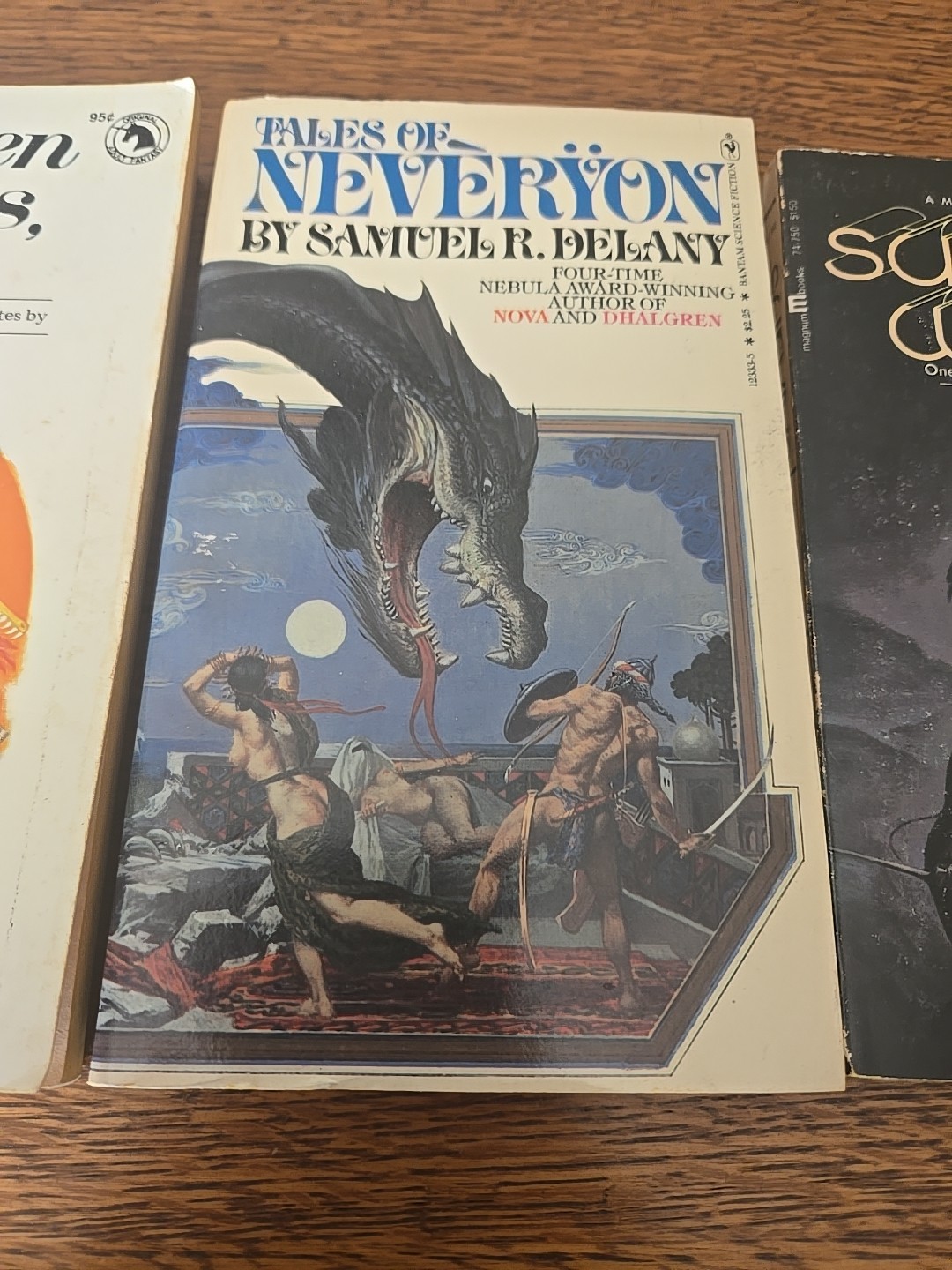 1970s Paperback Fantasy Book Lot Of 4 Golden Cities Far Deus Irae , etc
