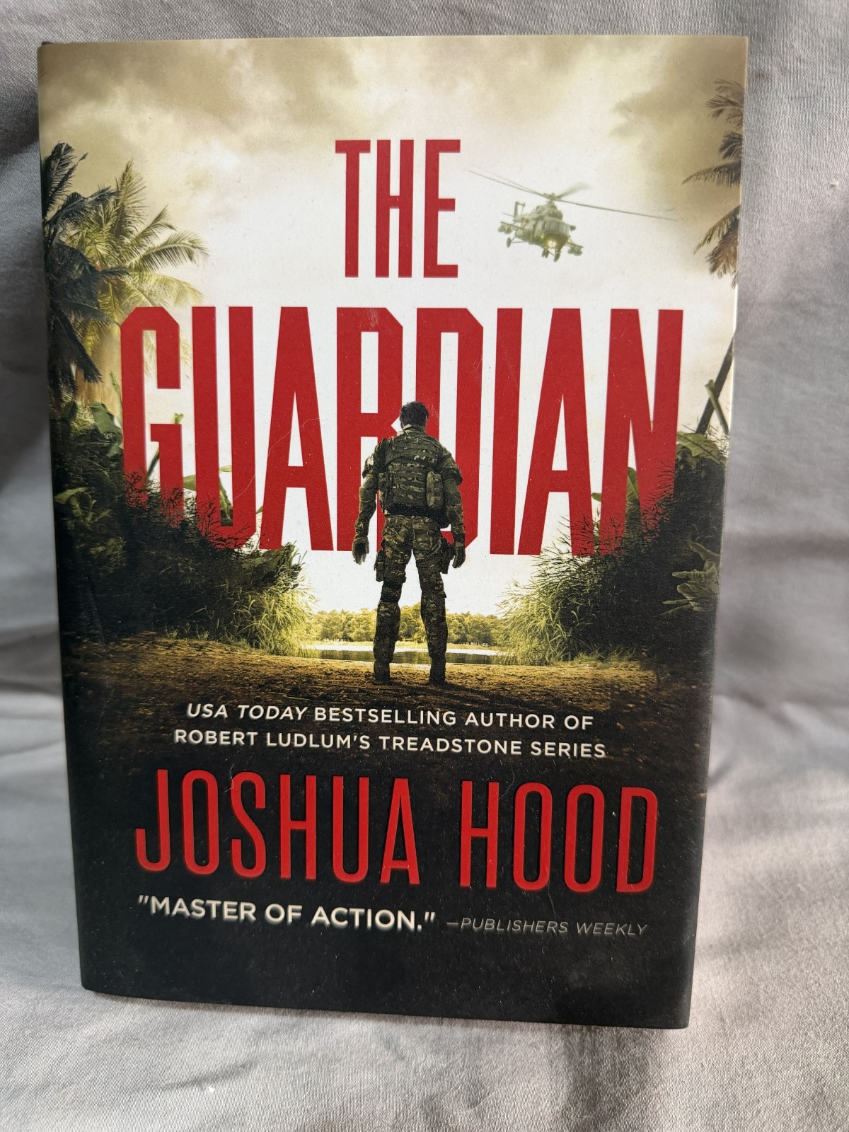 Signed The Guardian Joshua Hood HC 2022 Limited Signed Edition Thriller Novel