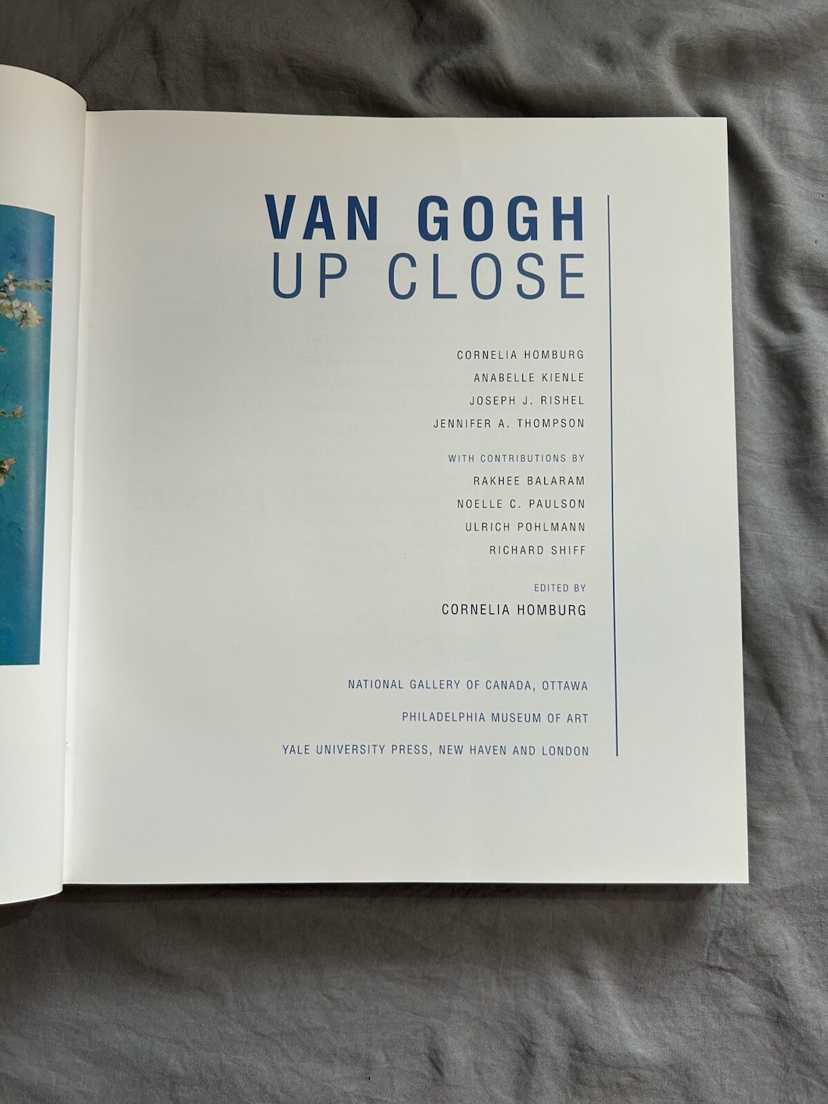 Van Gogh: Up Close Hardcover