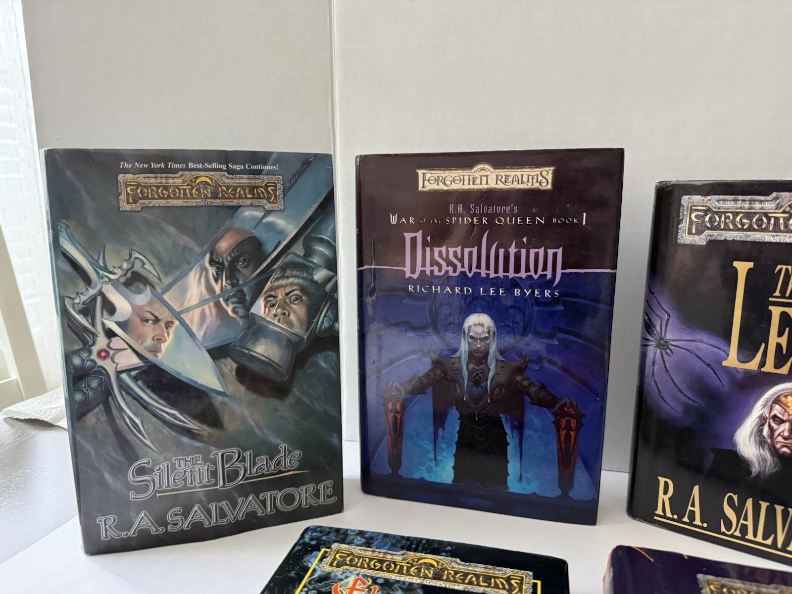 Forgotten Realms Books Lot of 6 R.A. Salvatore and Ed Greenwood Hardcover