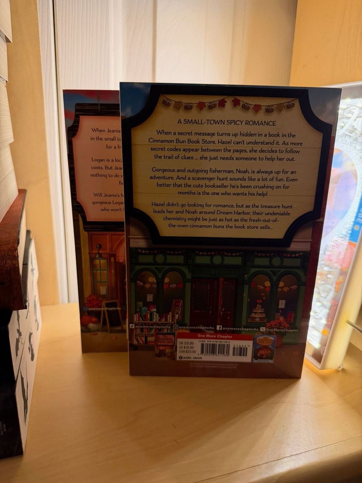 The Pumpkin Spice Café and The Cinnamon Bun Book Store by Laurie Gilmore Set