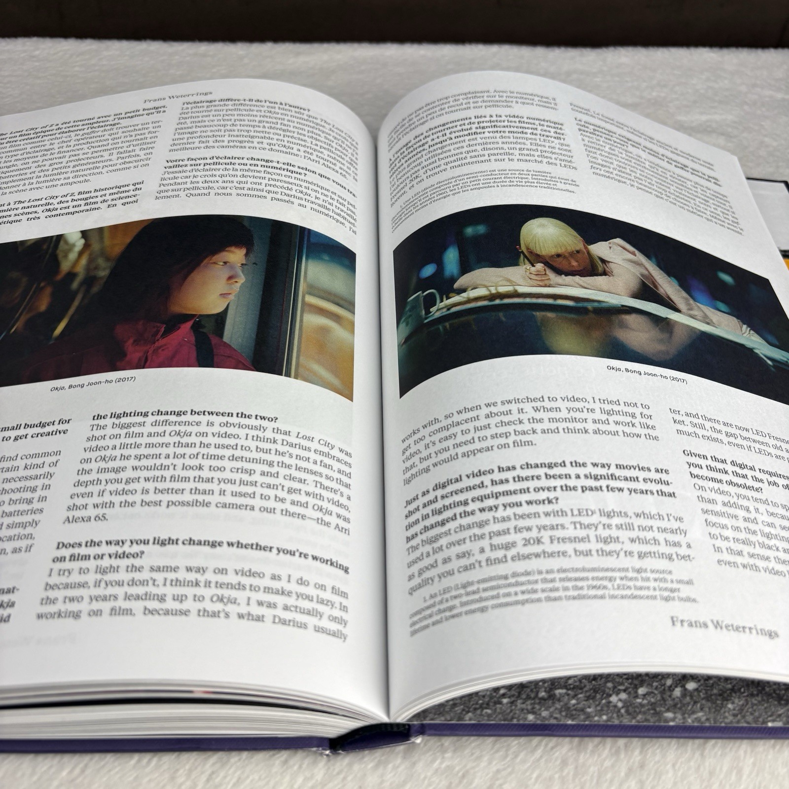 SIGNED! Conversations with Darius Khondji by Jordan Mintzer Cinematography Book