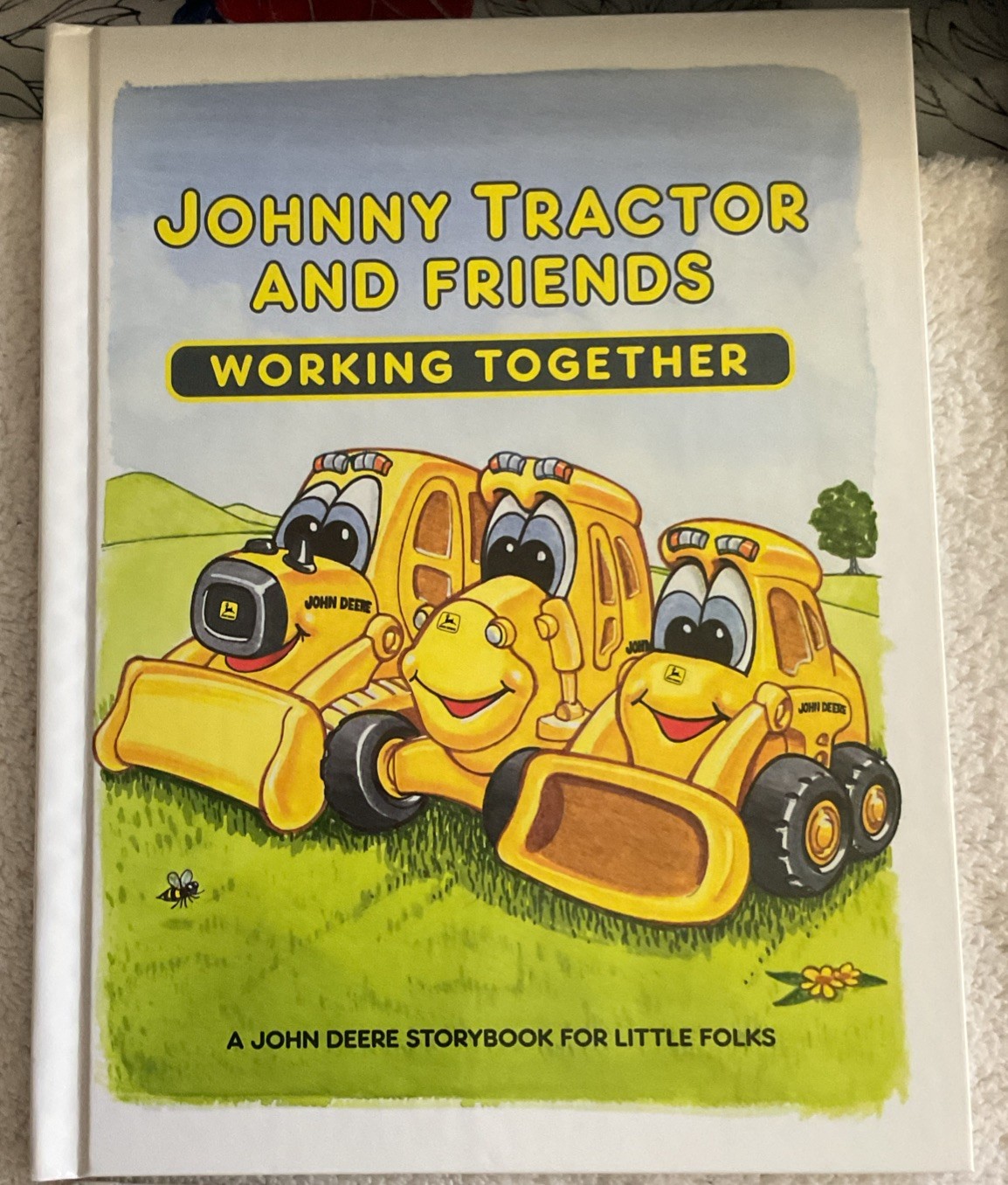 7 John Deere STORYBOOK FOR LITTLE FOLKS Books Johnny Tractor CORNY CORNPICKER ++