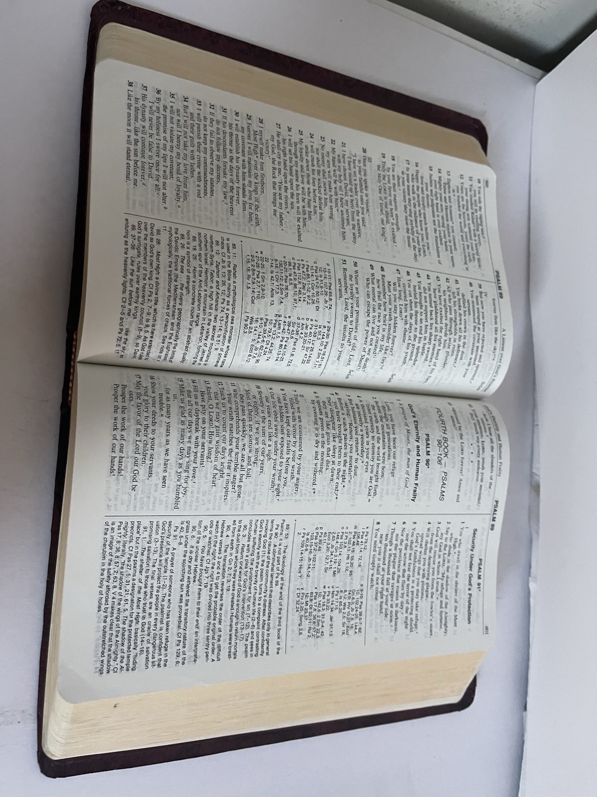Bible NAB by Fireside Catholic Publishing 1994-1995 Edition Leather Bound