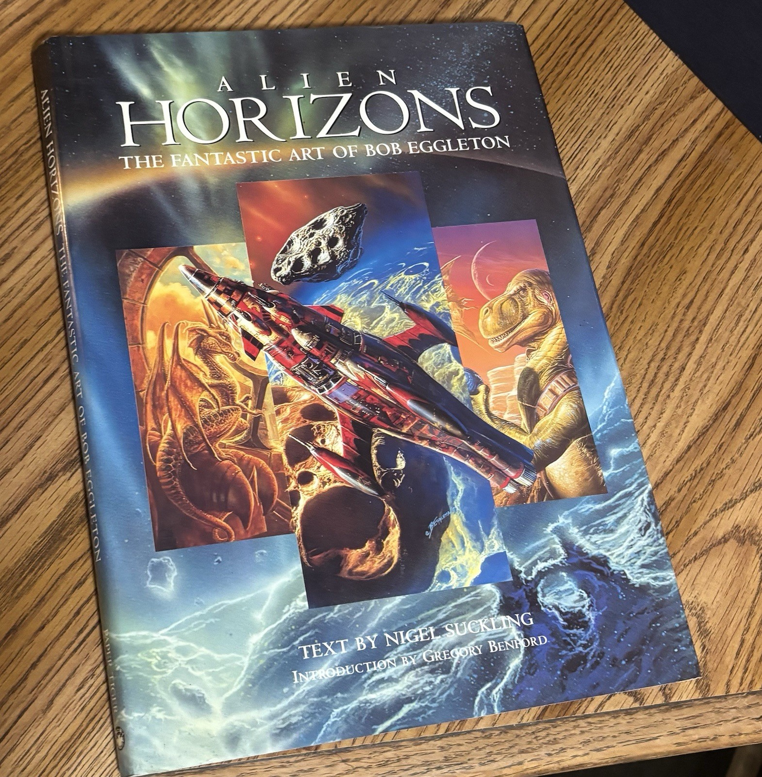 1995 Alien Horizons The Fantastic Art Of Bob Eggleton First Edition