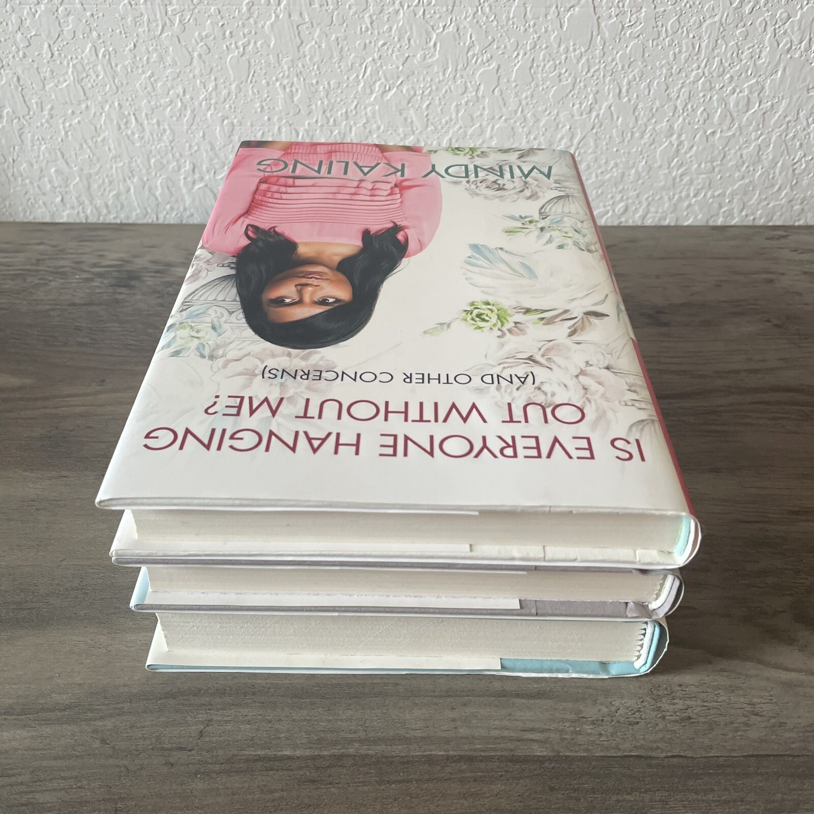 (Lot of 3) Hardcover Books Mindy Kaling And Lena Dunham, Why Not Me? Comedy
