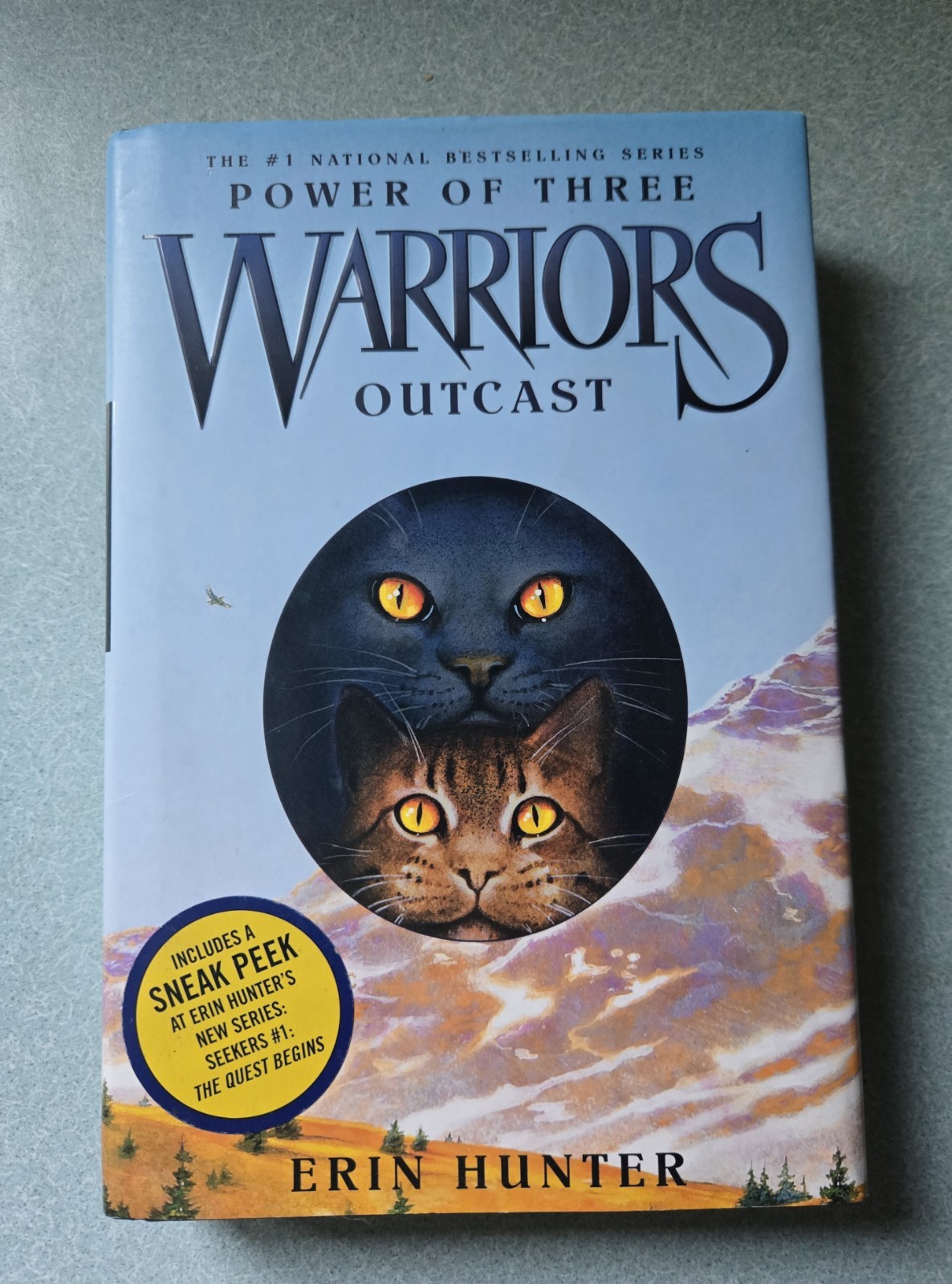 Erin Hunter Warriors Arc 3: Power of Three 1-6 Hardcover Set w/ Dust Jacket