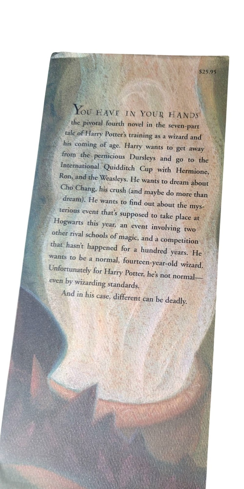 Harry Potter And The Goblet Of Fire Hardcover DJ J.K. Rowling First American Ed