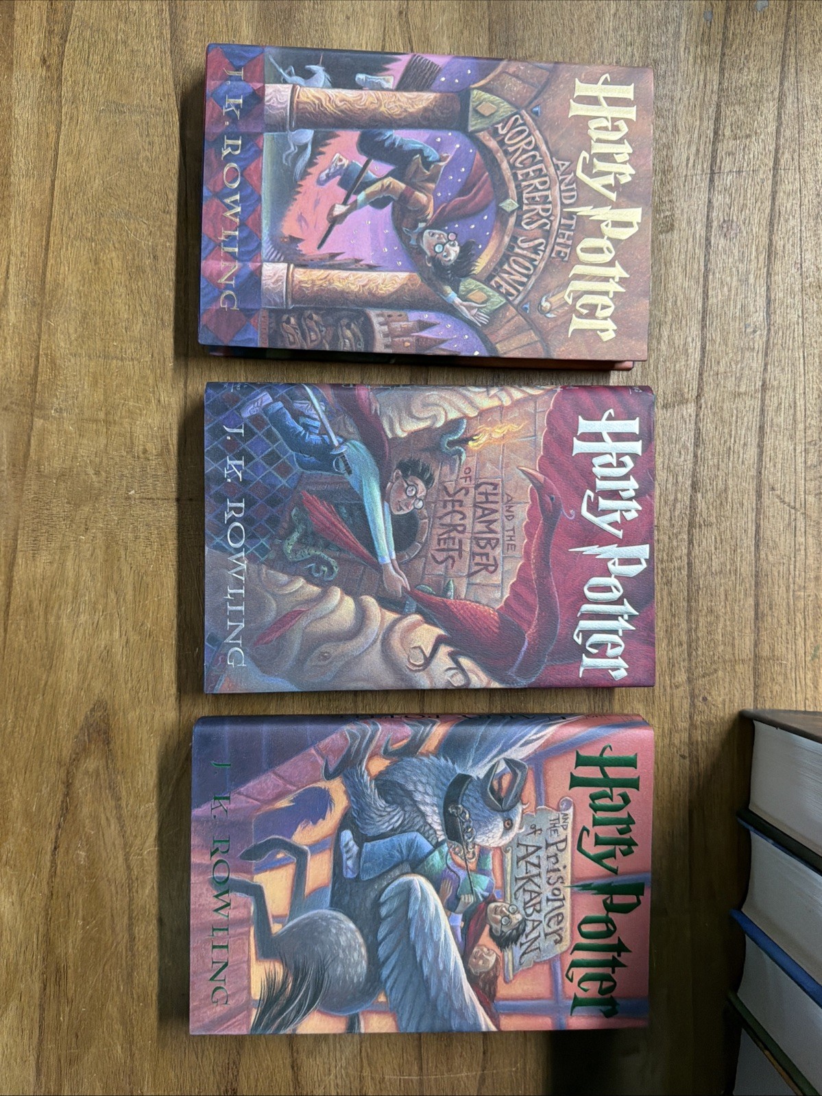 Harry Potter HP Hardcover Complete Set 1-7 Most First American Edition Rowling