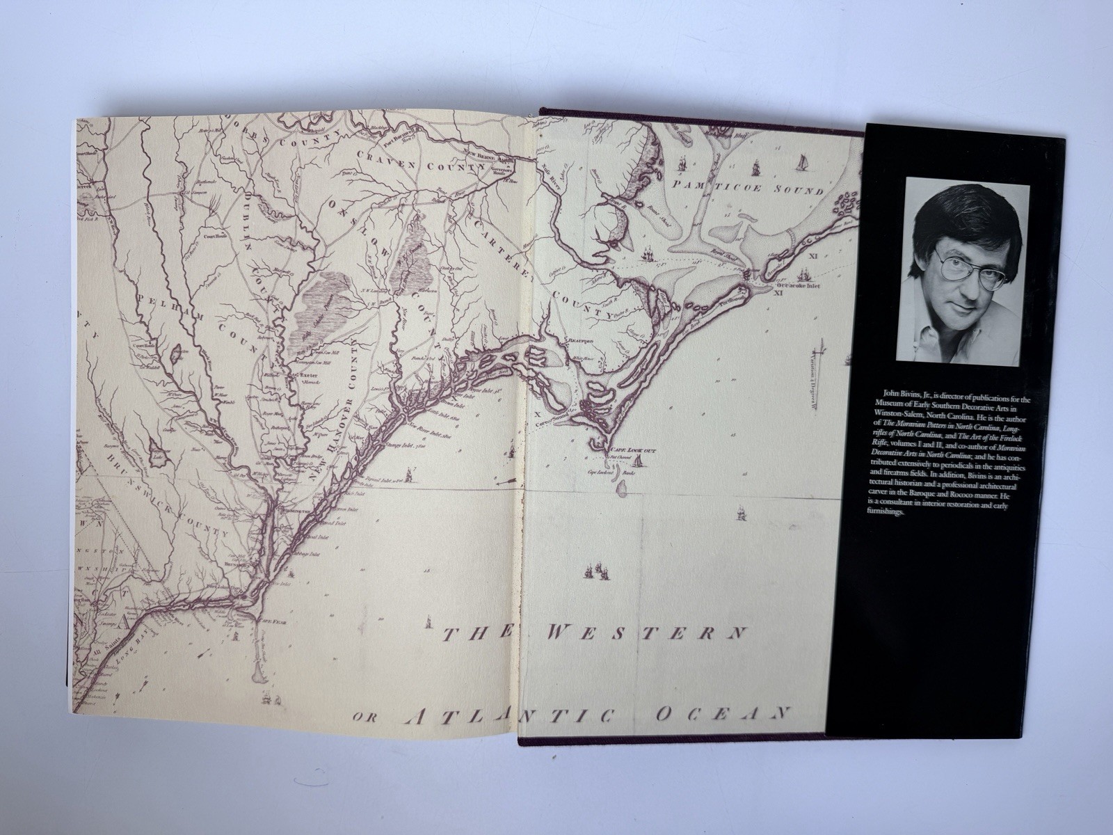 The Furniture of Coastal North Carolina 1700-1820 by John Bivins Jr.; HC with DJ