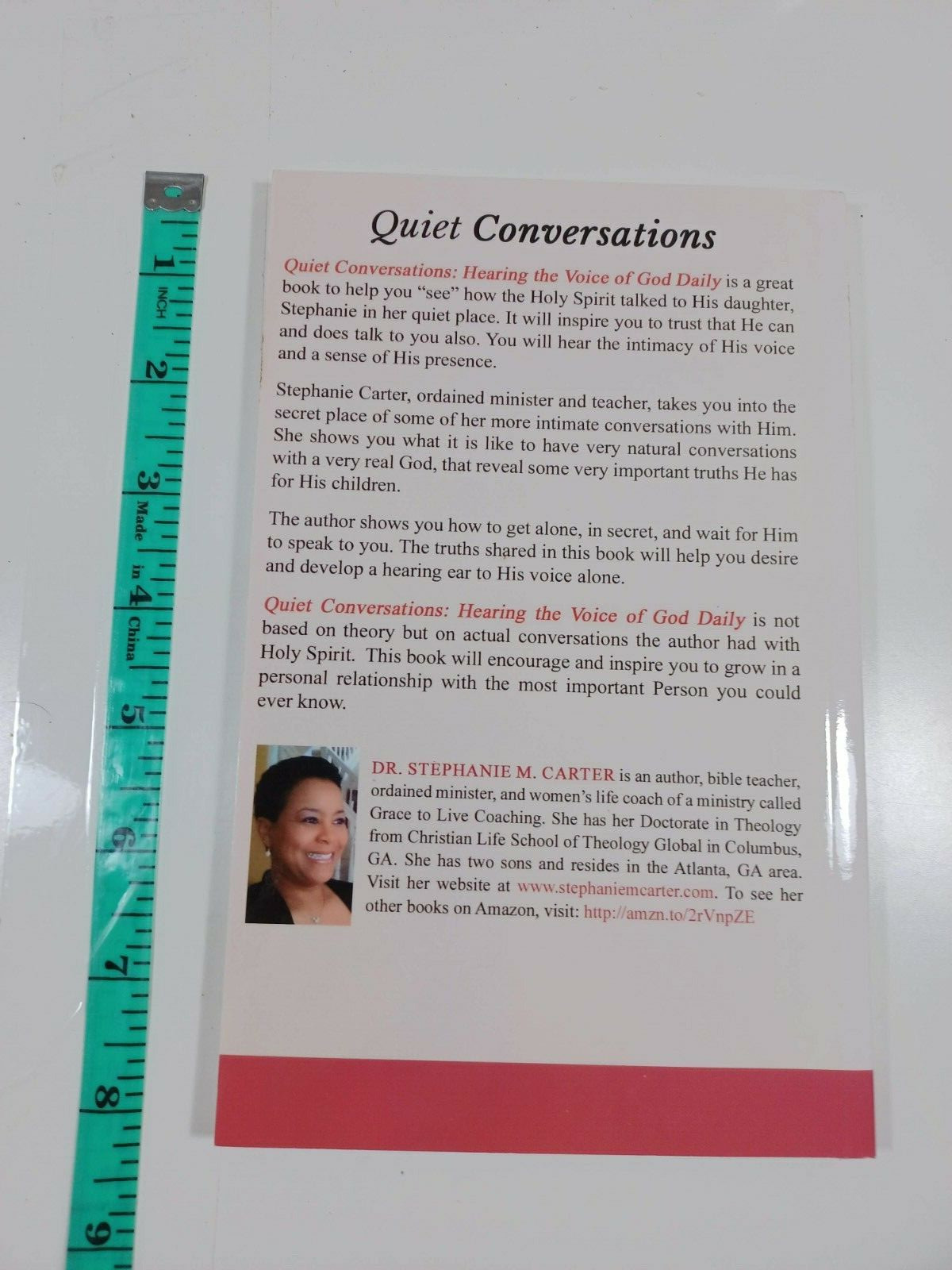 Quiet conversations by stephanie carter 2017 paperback