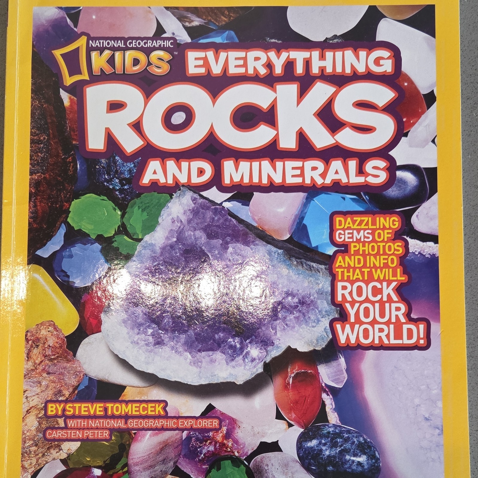 Set of 3 National Geographic Kids Everything Weather, Rocks and Space Books