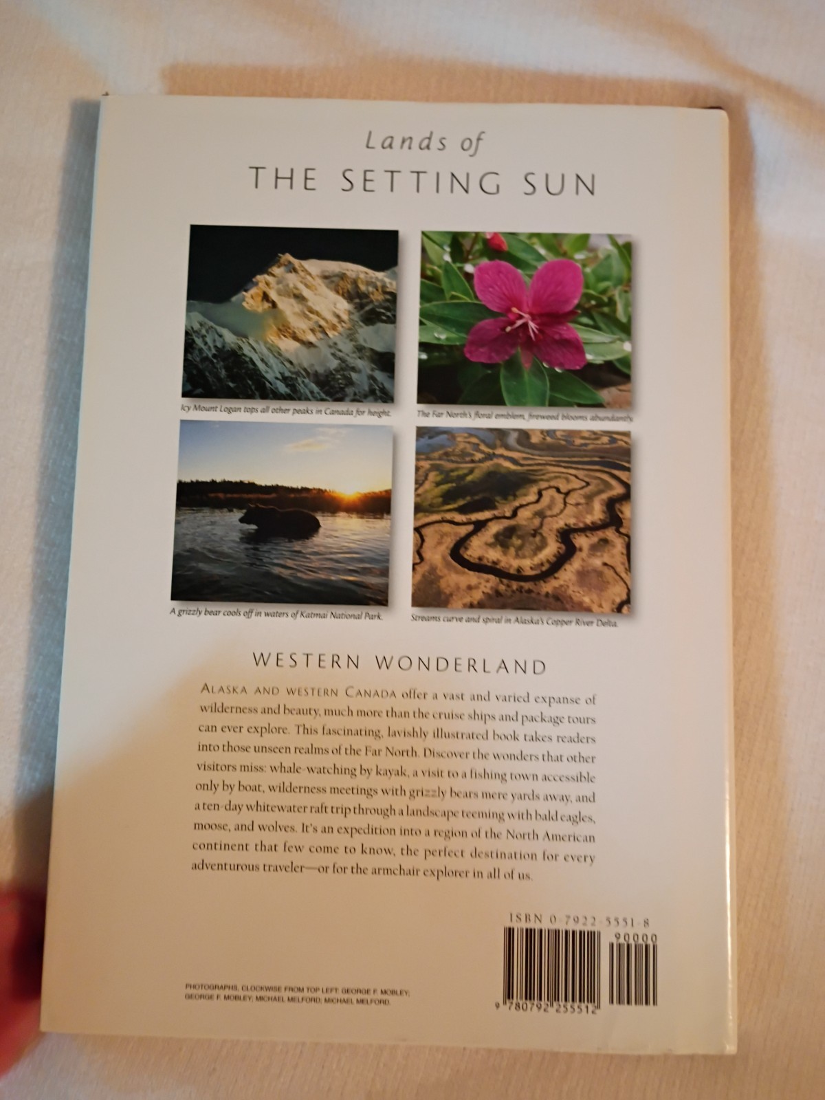 Lot of 4 National Geographic Society Books- Canada Alaska Nature HC W DJ