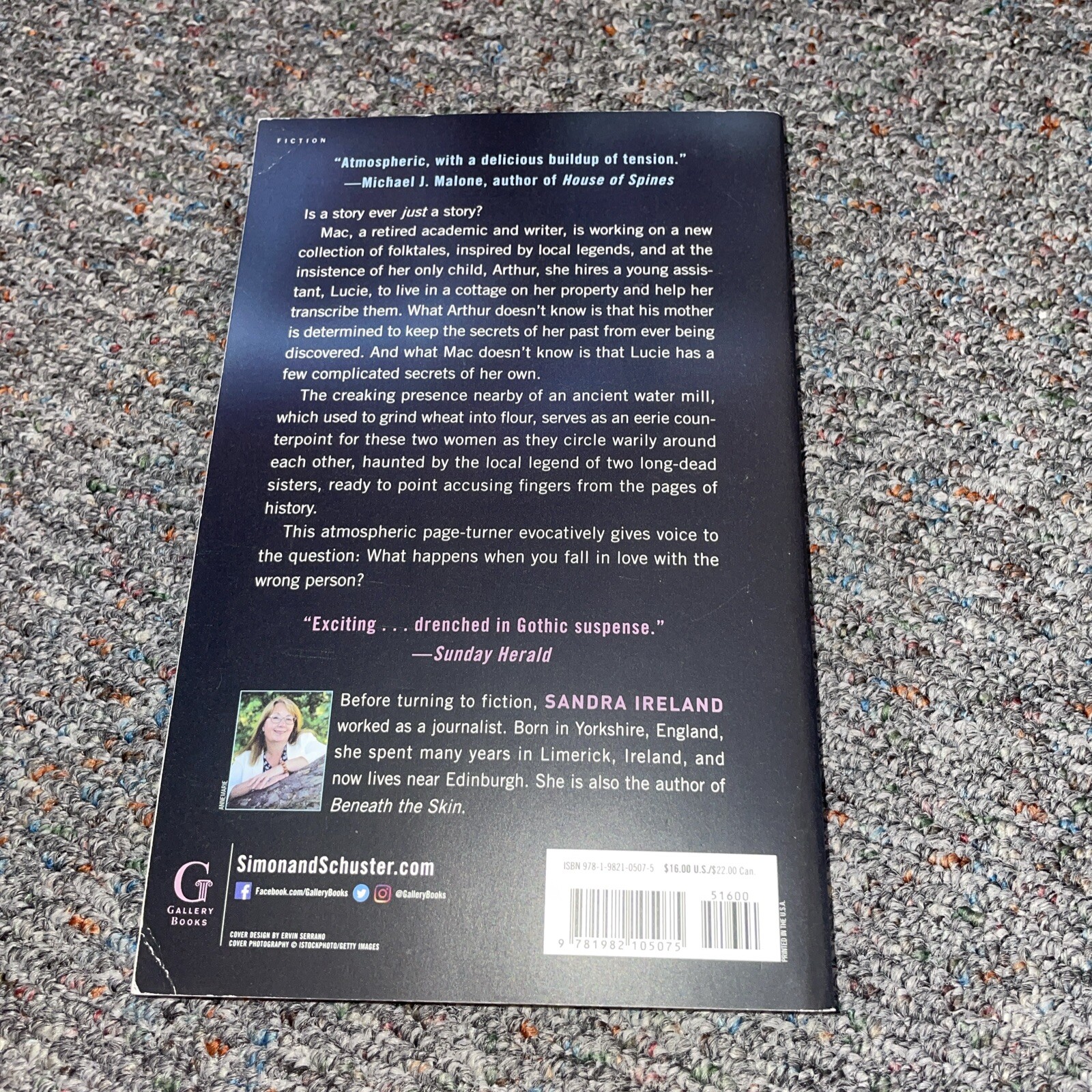 Bone Deep by Sandra Ireland (2019, Trade Paperback)
