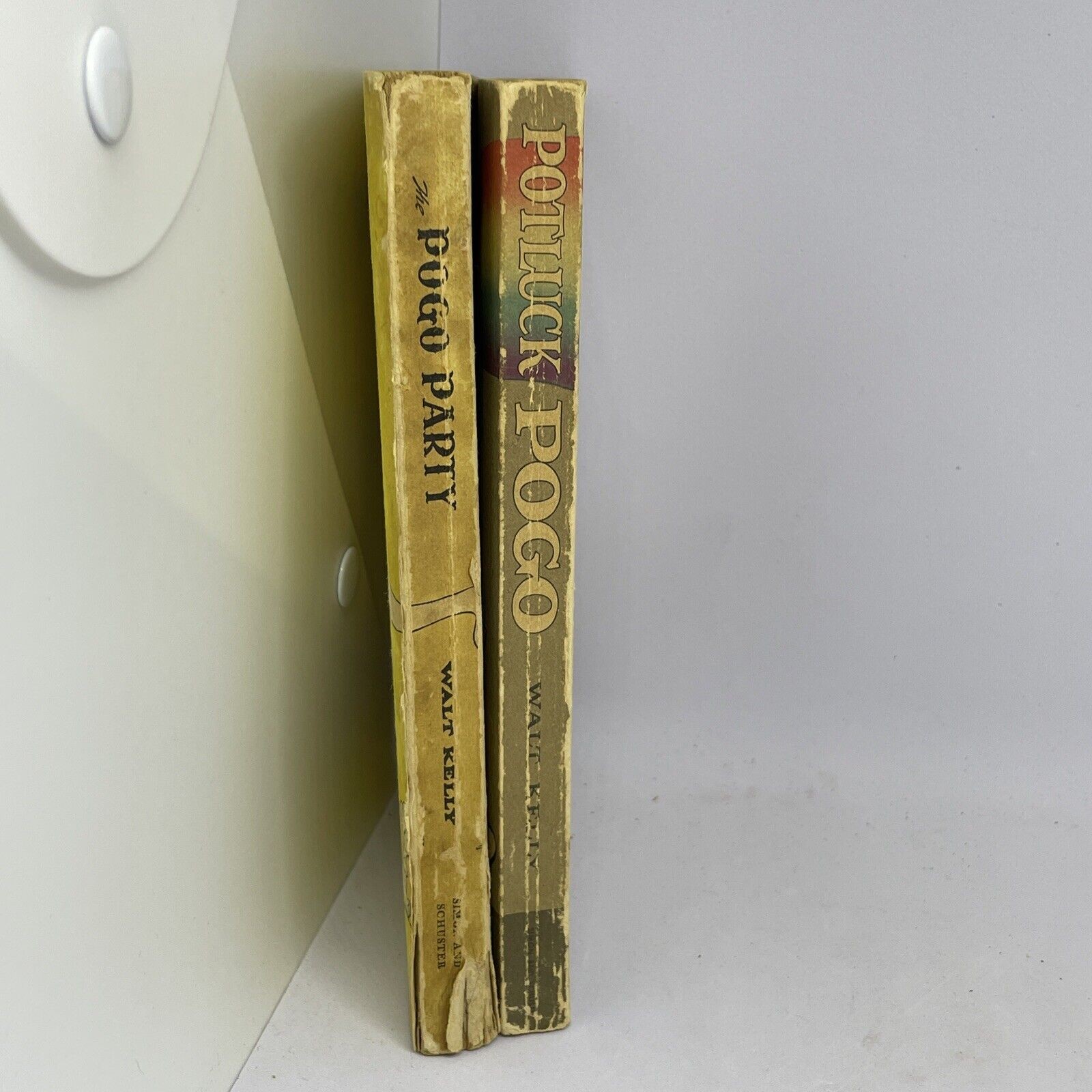 Vintage Pogo Books Lot Walt Kelly Potluck & Pogo Party PB Illustrated