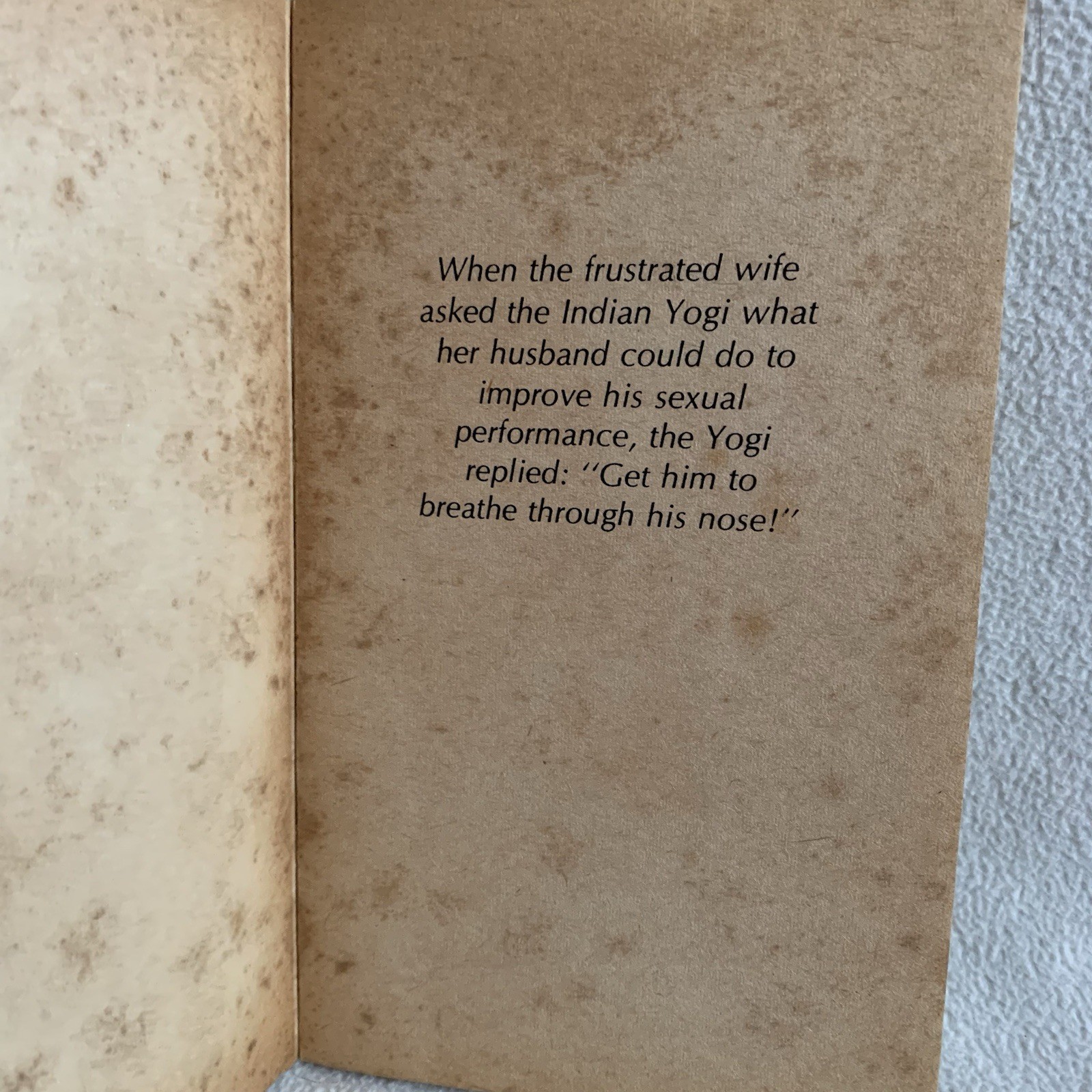 Sensual Yoga For Men & Women Richard Crownover Paperback 1975