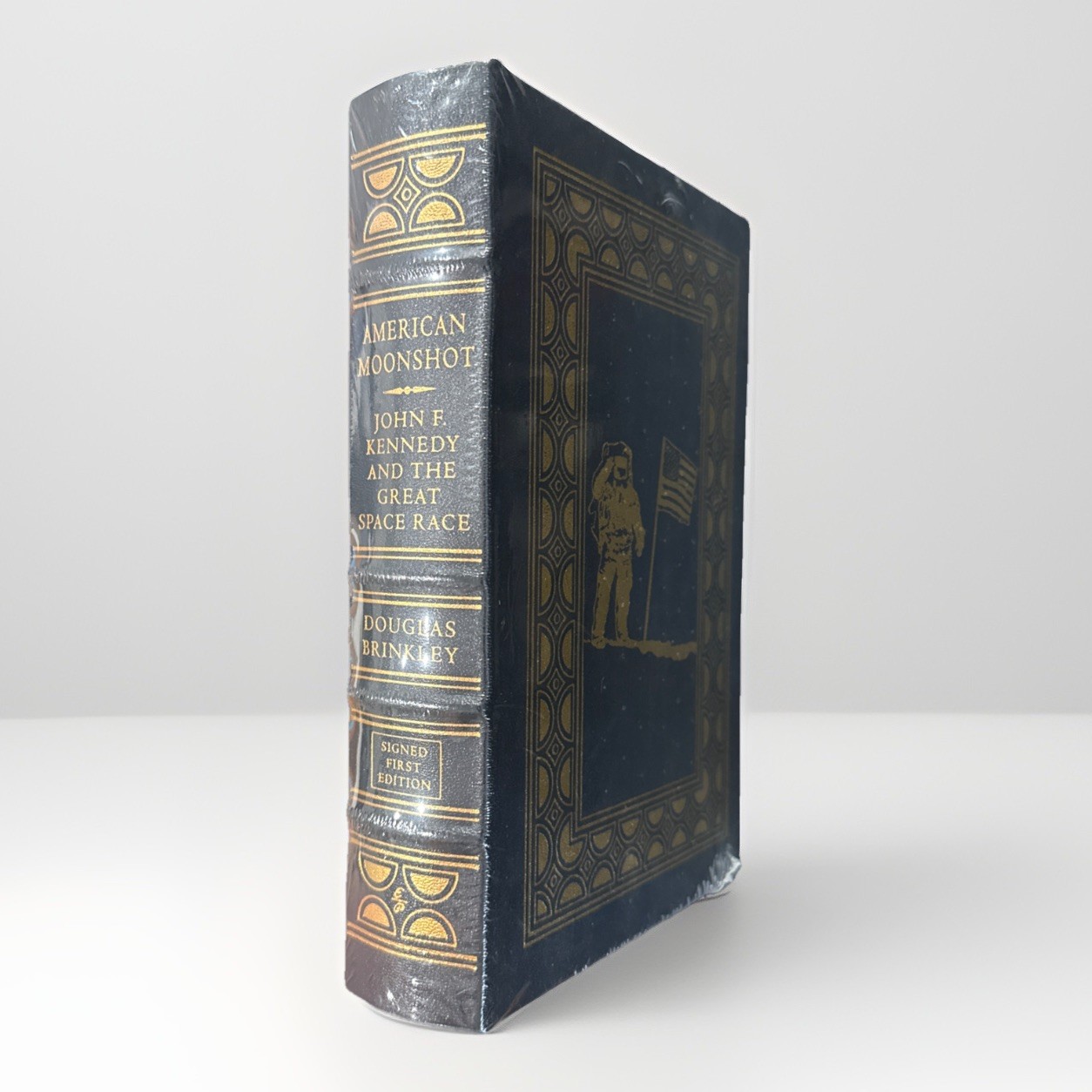 American Moonshot by Douglas Brinkley SIGNED first edition Easton Press—SEALED