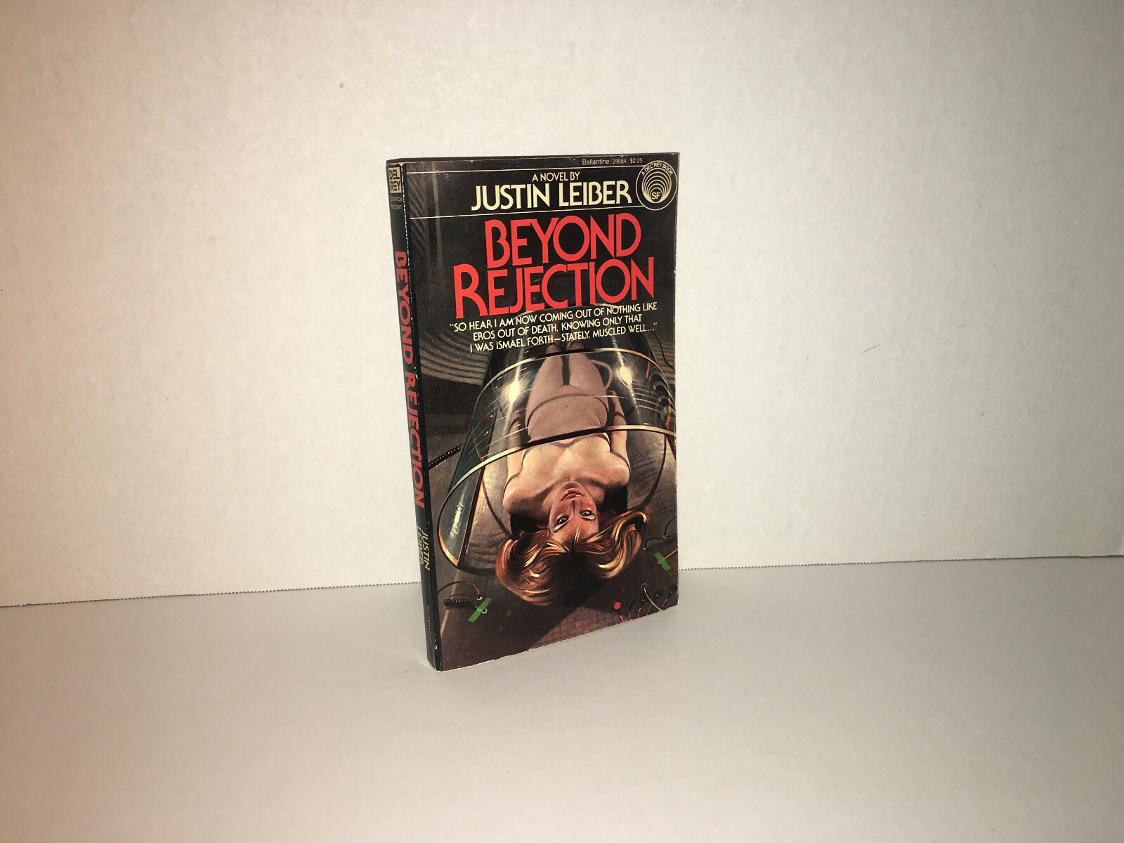 BEYOND REJECTION Justin Fritz Leiber Del Rey Paperback Science Fiction Novel 1st