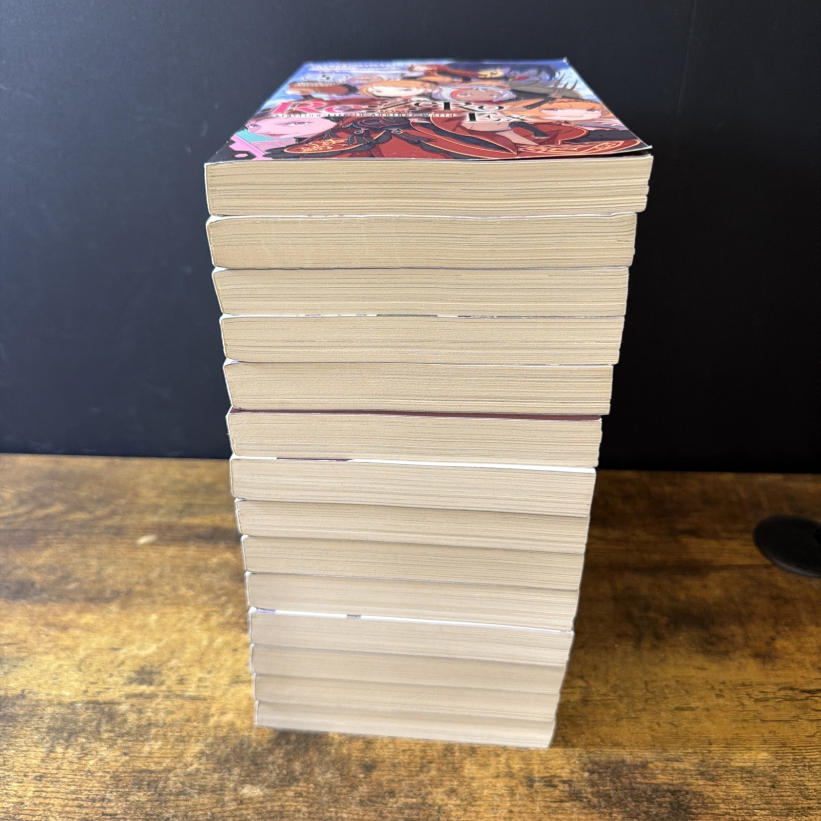 Lot of 14 Re:Zero Starting Life in Another World Books 1, 6-7, 10-15, 17-20 EX 5