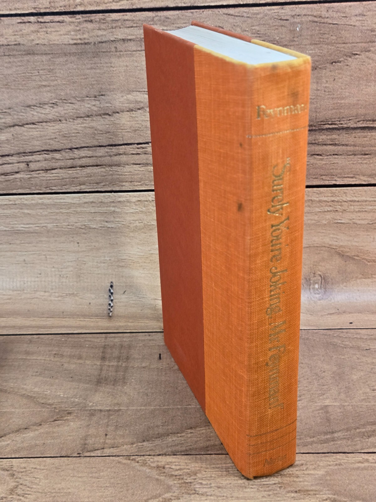 Vtg „SURELY YOU’RE JOKING, MR. FEYNMAN!“ Richard Feynman 1985 HC/DJ Norton & Co.