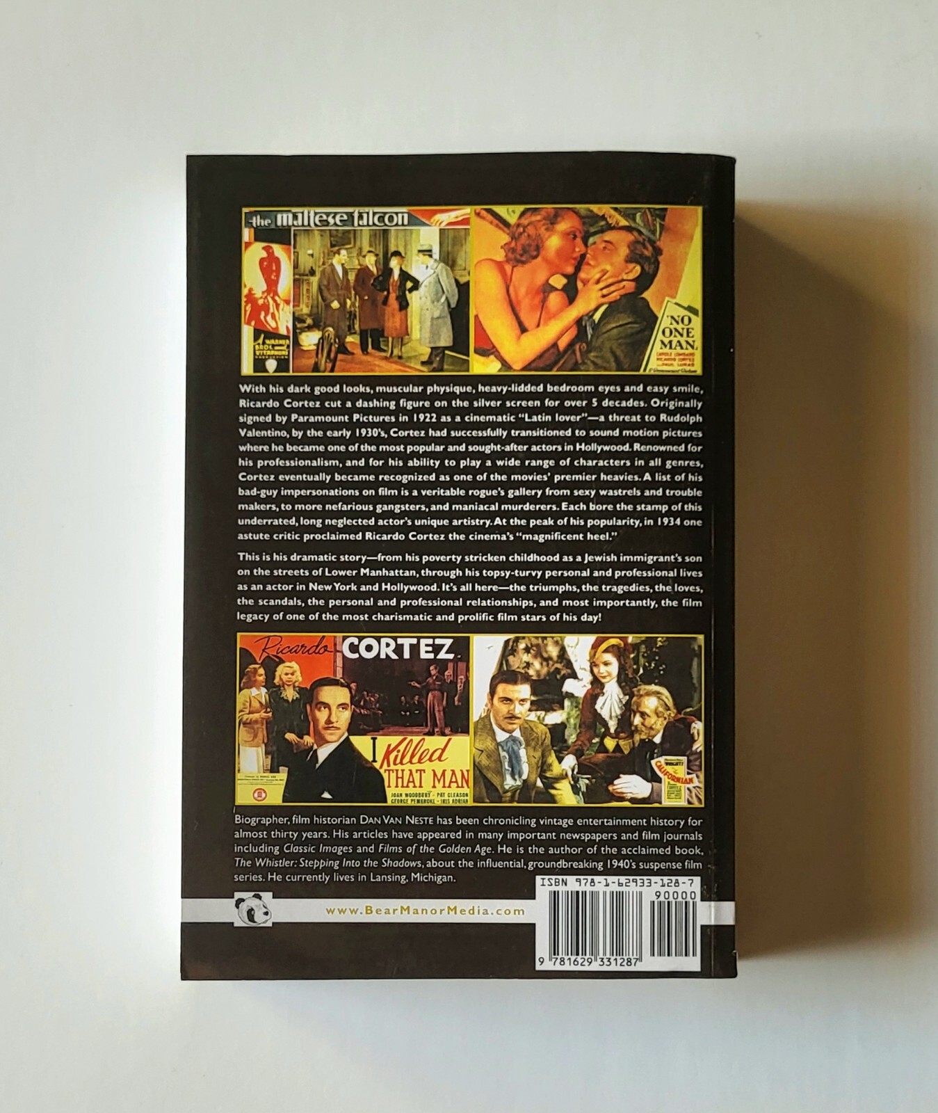 The Magnificent Heel: The Life & Films of Ricardo Cortez, Dan Van Neste PB 2017