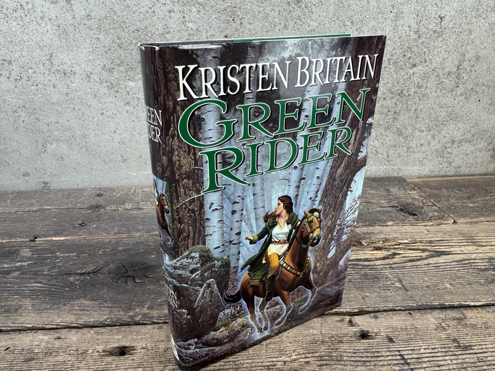 Green Rider Hardcover Book Kristen Britain