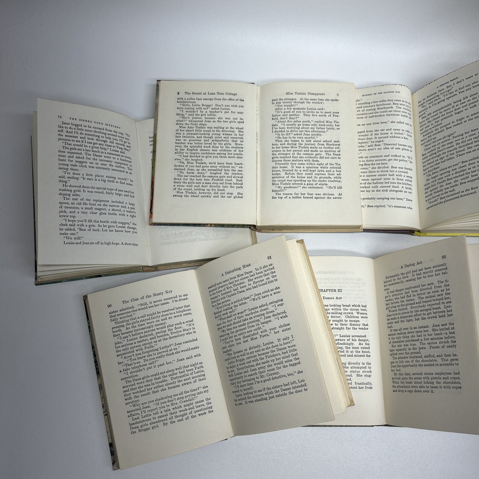 Lot Of 11 Nancy Drew Books Carolyn Keene Hardcover