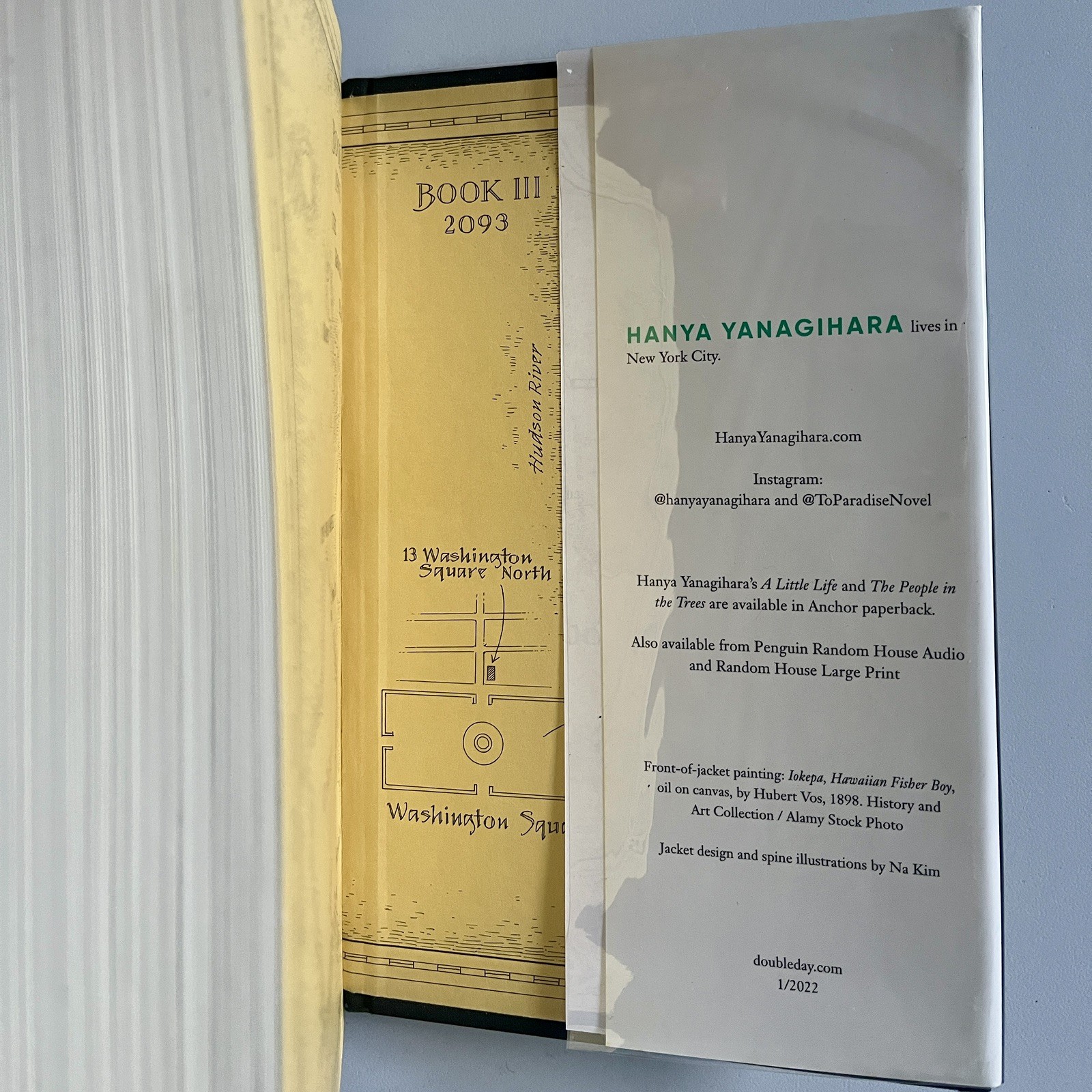 Signed 1st/1st 2022 HC To Paradise: A Novel by Hanya Yanagihara