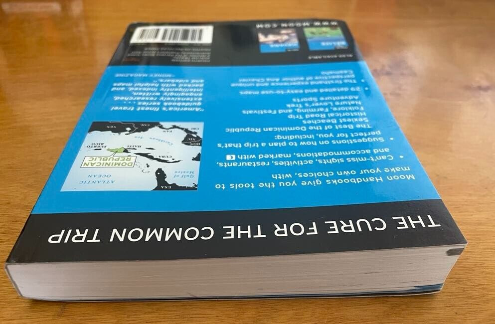 DOMINICAN REPUBLIC Travel Guide Moon Handbooks 342 Pages