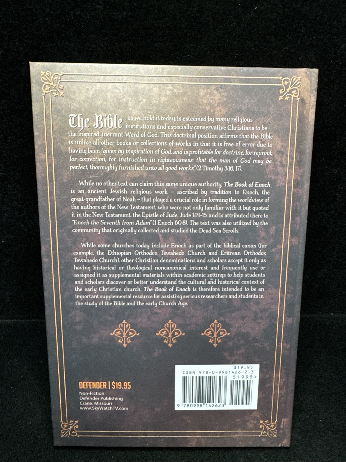 The Book of Enoch HC Defender Publishing 2016 Christian Religion