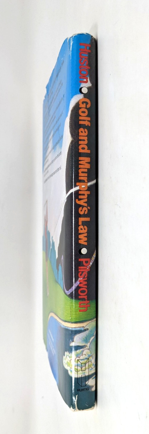 Golf and Murphy’s Law Mervyn J. Huston 1981 Hardcover Vintage Sports Humor