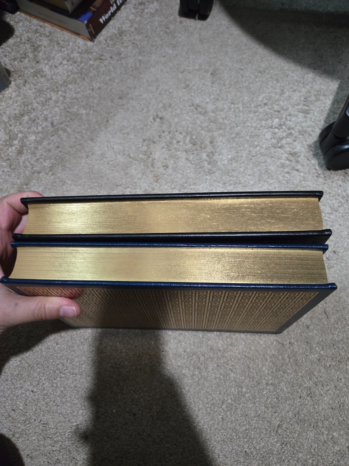 The Iliad and The Odyssey by Homer 1978-79 The Easton Press Leather Bound