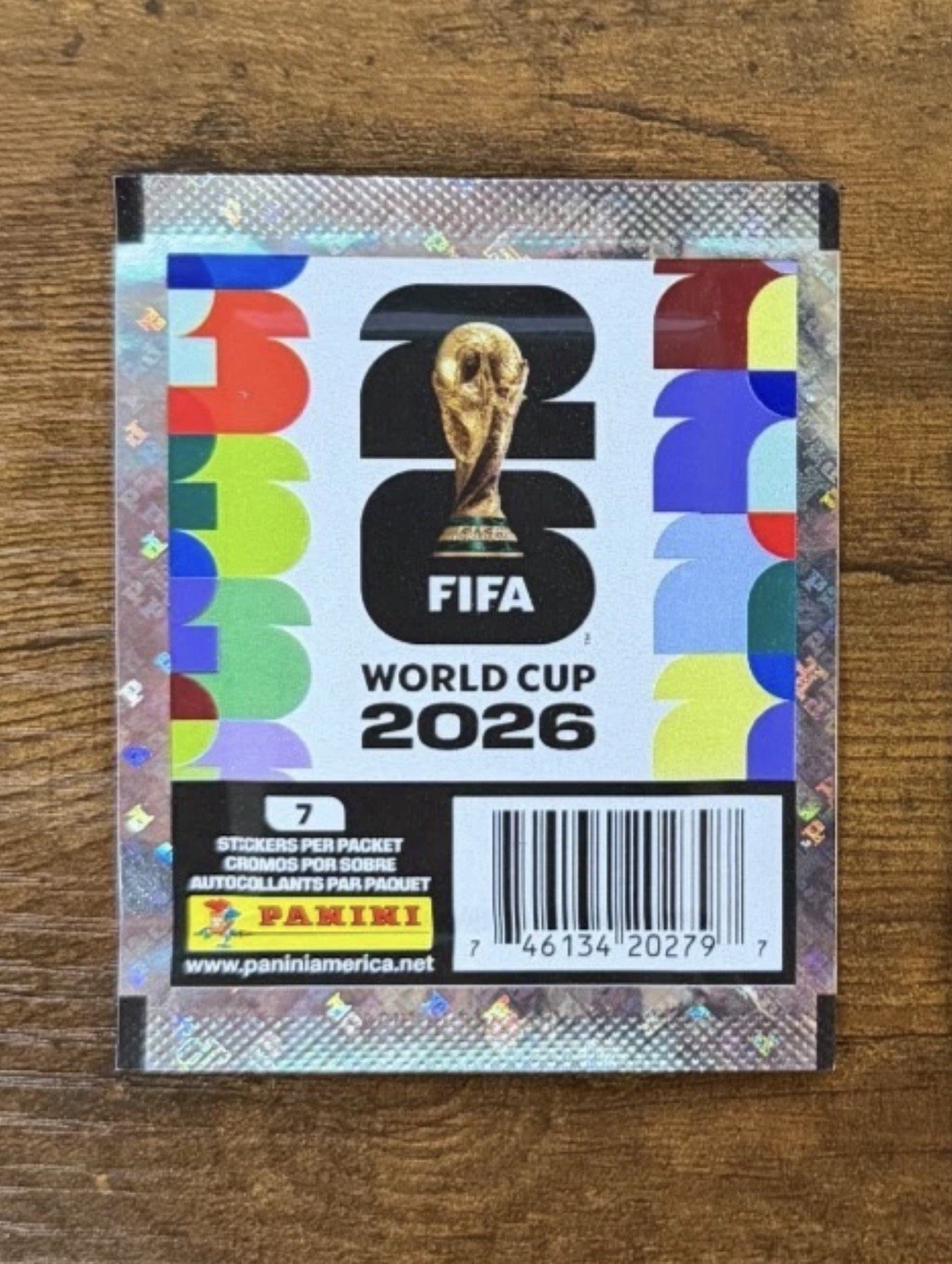 (1) Sealed Pack (7 Stickers) 2026 Panini World Cup Fifa World Cup FAST SHIPPING