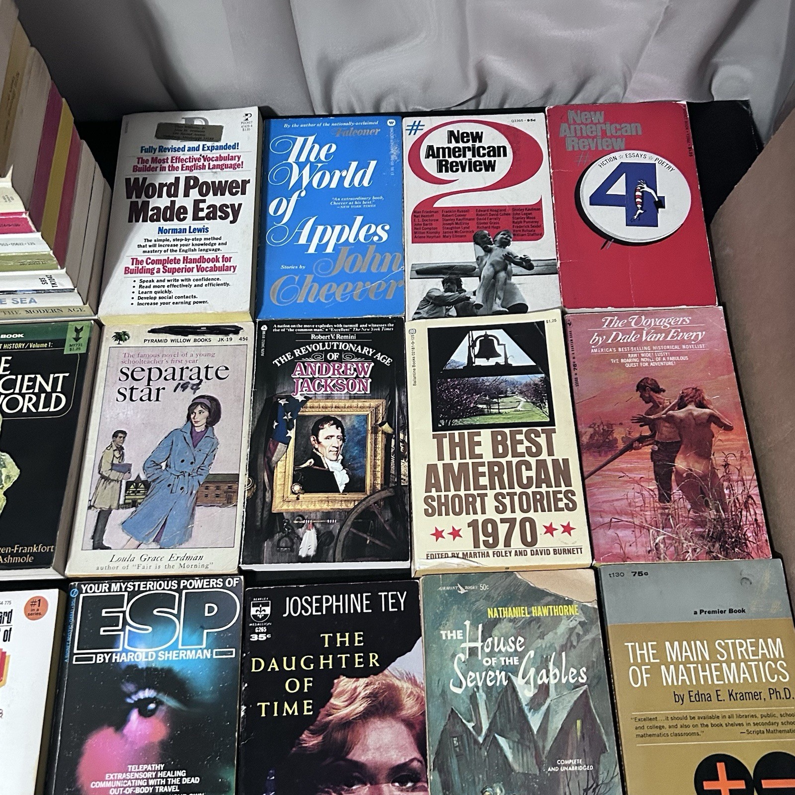 HUGE Book Lot of 51 Vintage Mixed Paperback Books