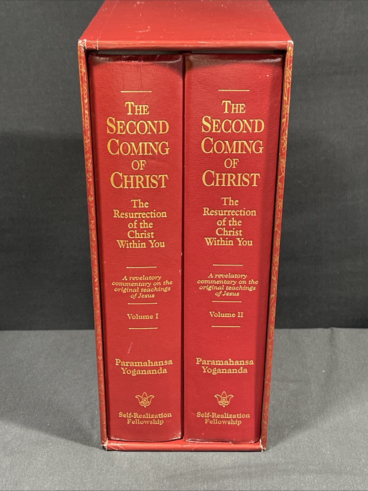New The Second Coming Of Christ Volume I & II Yogananda Paramahansa Boxed Set