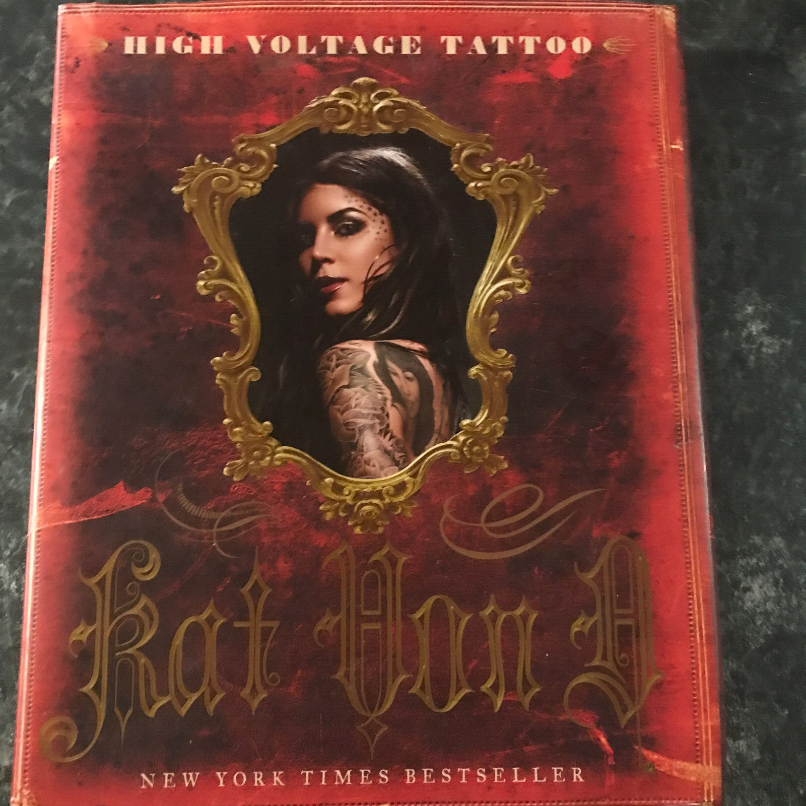 High Voltage Tattoo -by Kat Von D., HBwDJ, 175 pages, illustrated in color, VG++