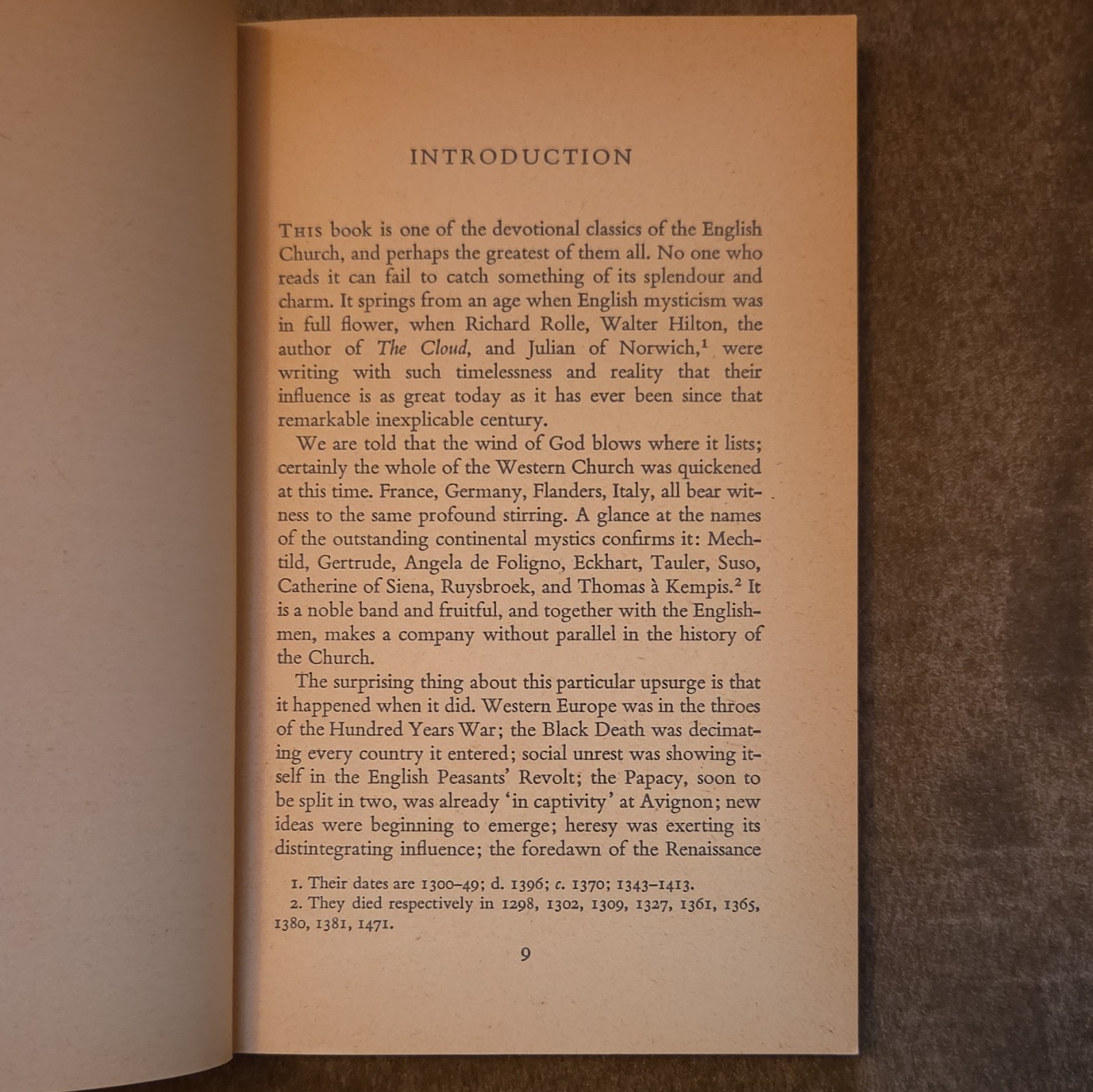 Penguin Classics the cloud of unknowing translated clifton wolters pb 1961