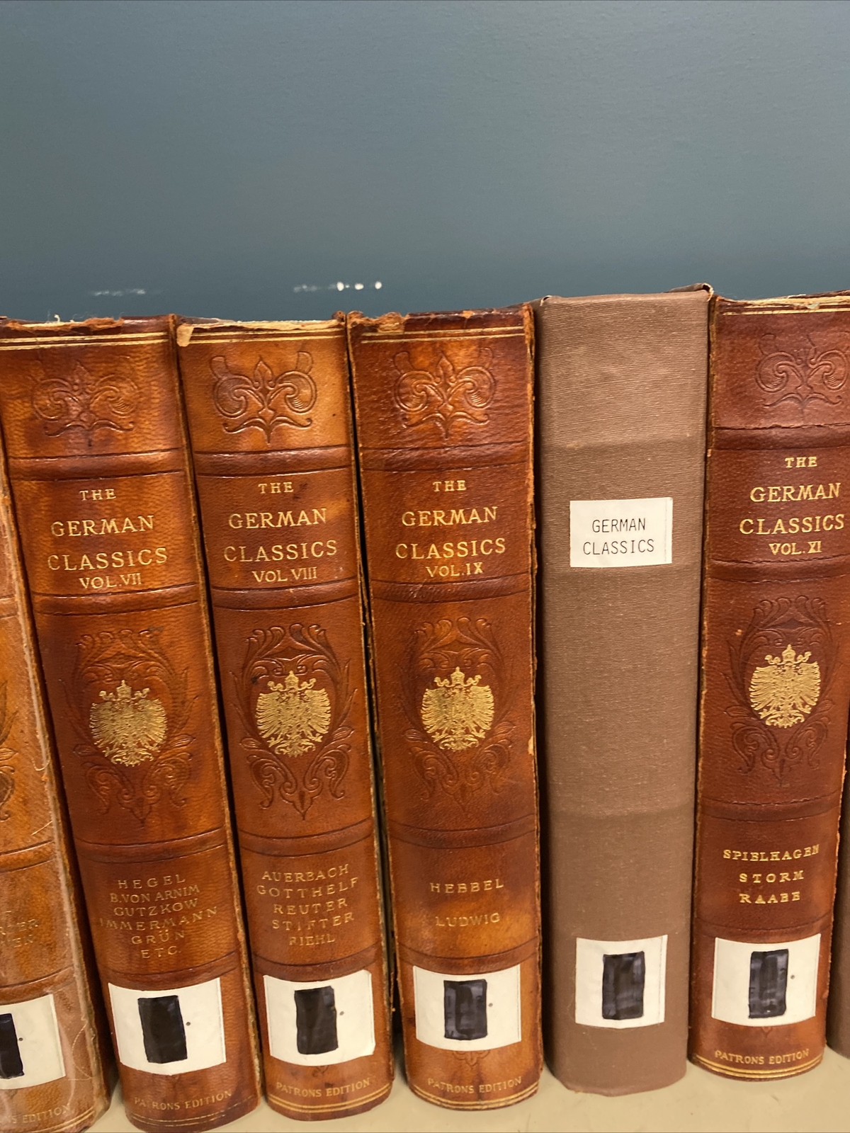 Antique The German Classics Patrons Edition 18 volumes 1914