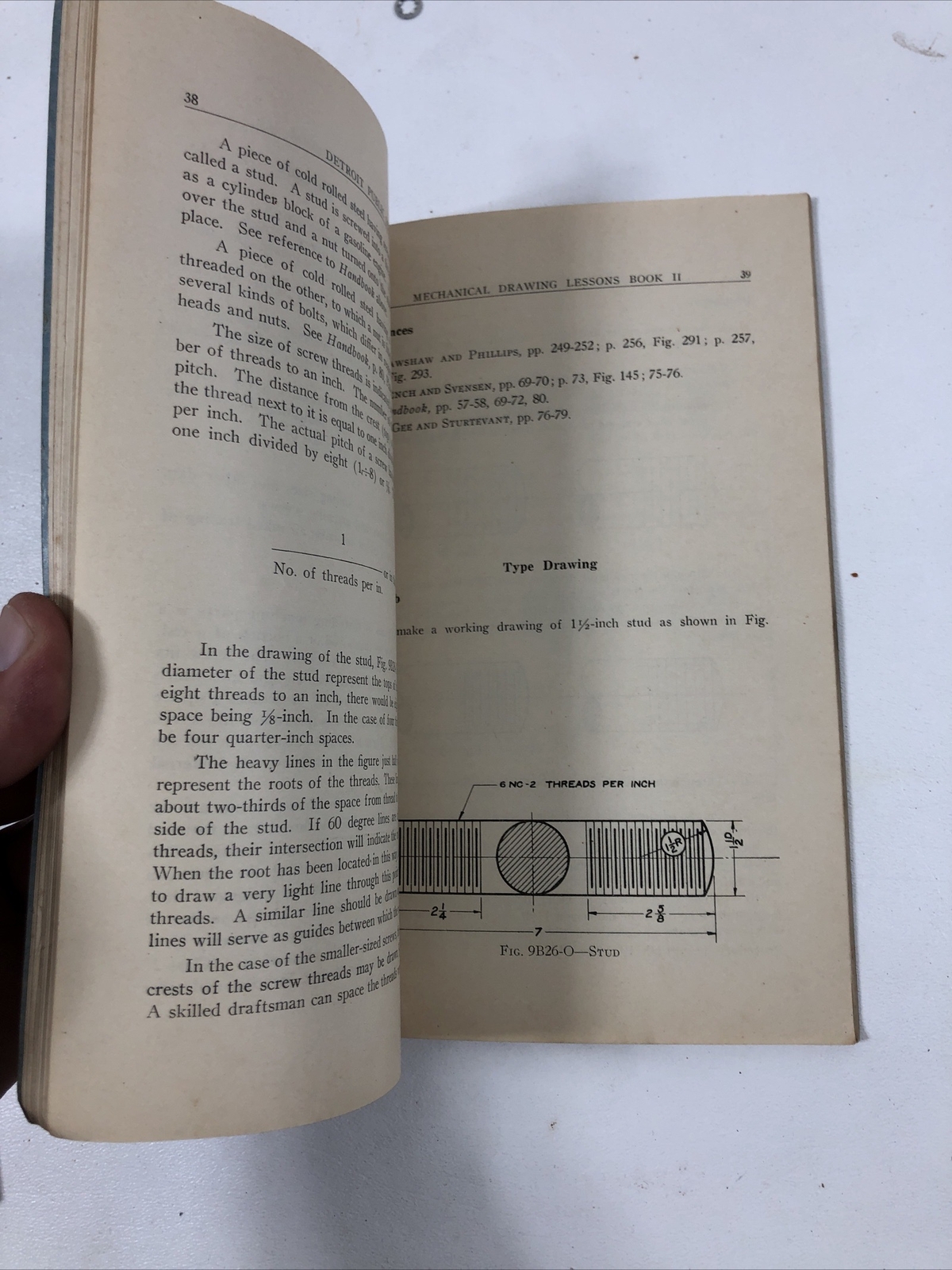 Mechanical Drawing Lessons: Intermediate, Bk 2 – Detroit Schools (PB, 1934)