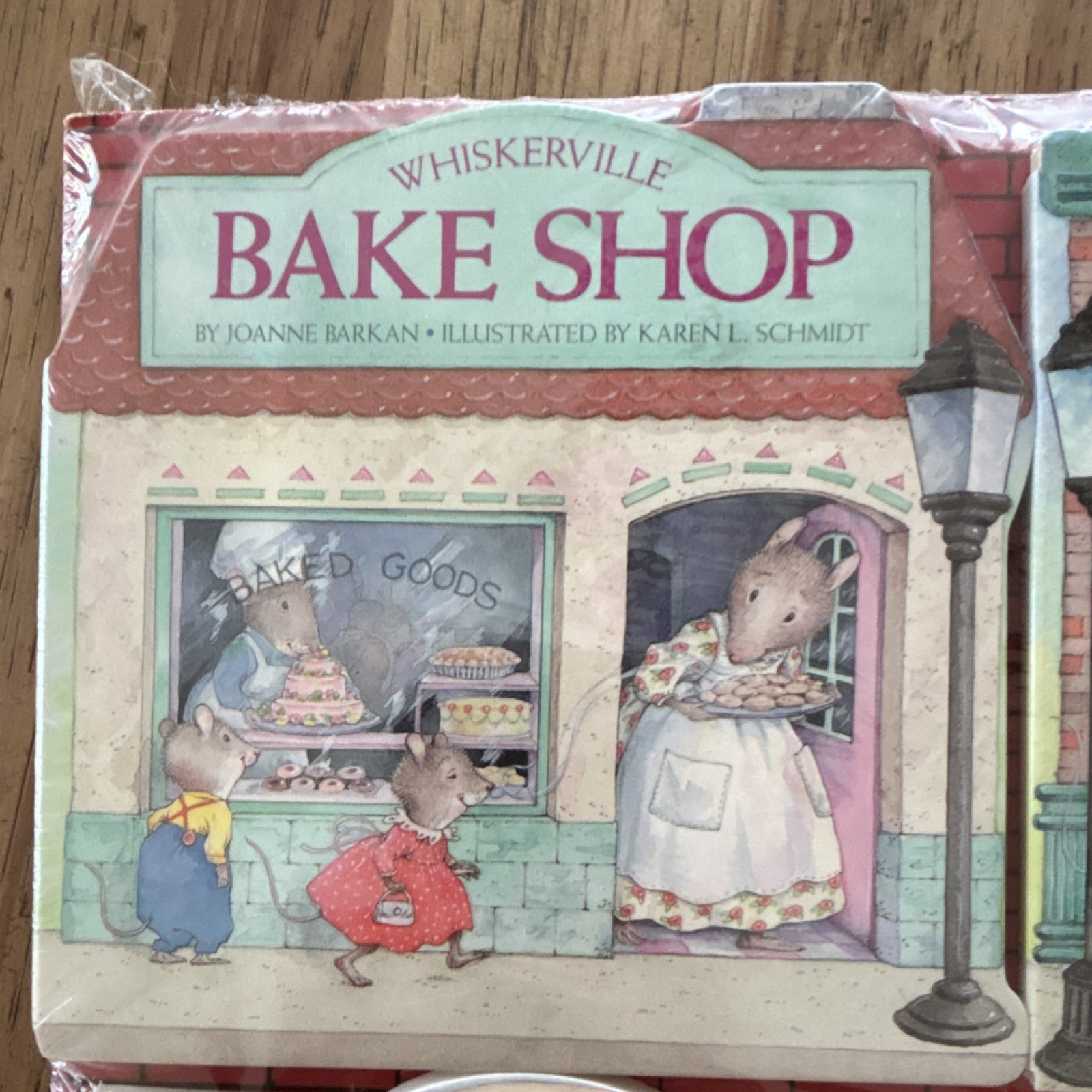 New! Vintage Whiskerville Board Books