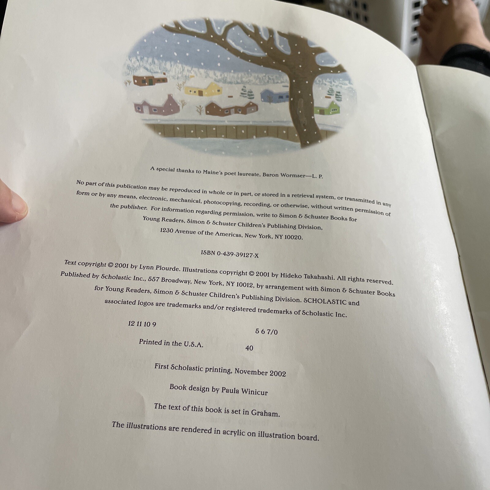 Snow Day Paperback Book By Lynn Plourde Reading Level 1.7 1st Grade