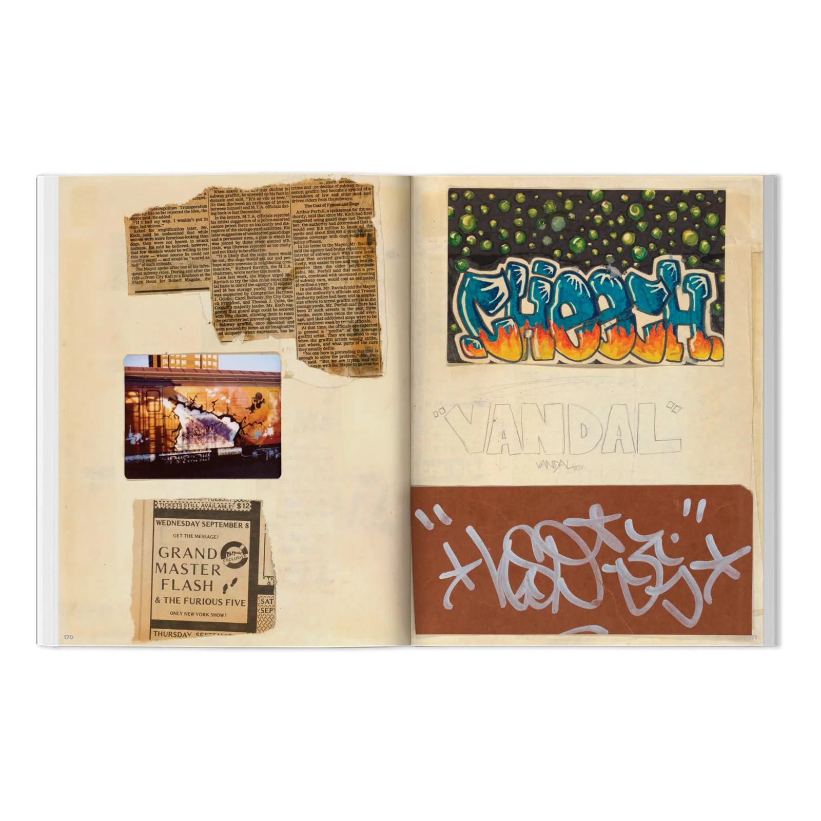 ZEPHYR Graffiti Black Book/Scrapbook: 1978 and Beyond Book