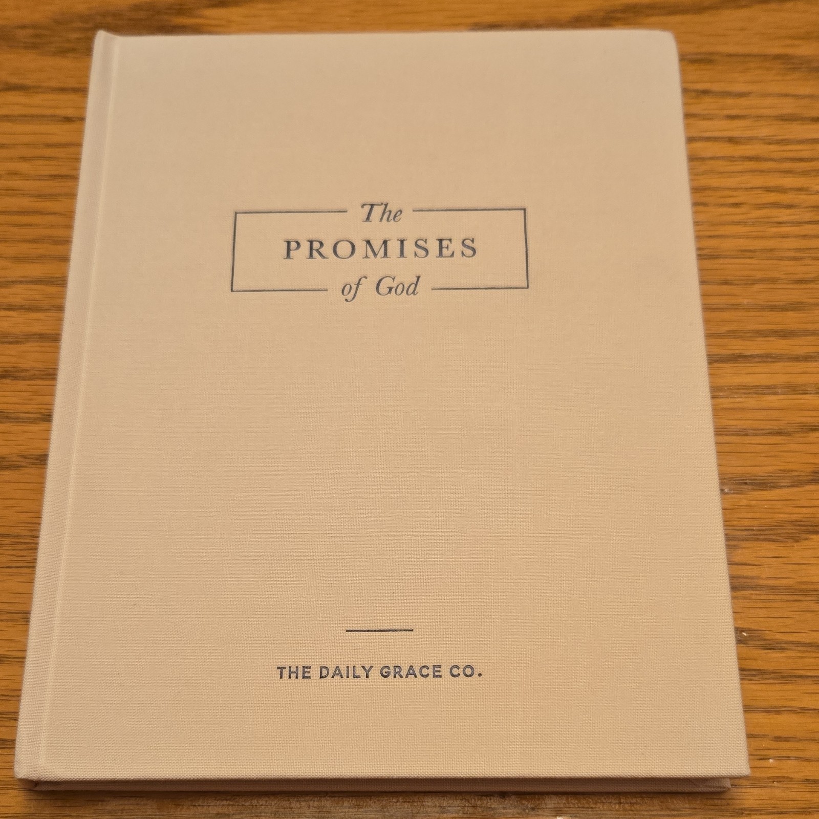 The Promises of God – Daily Grace Co. Hardcover 2017 Devotional Gift Book w/ Rib