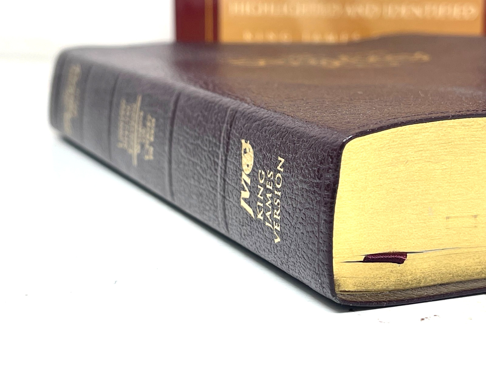 KJV Jack Van Impe Prophecy Bible Burgundy Leather Red Letter Limited Special Ed.