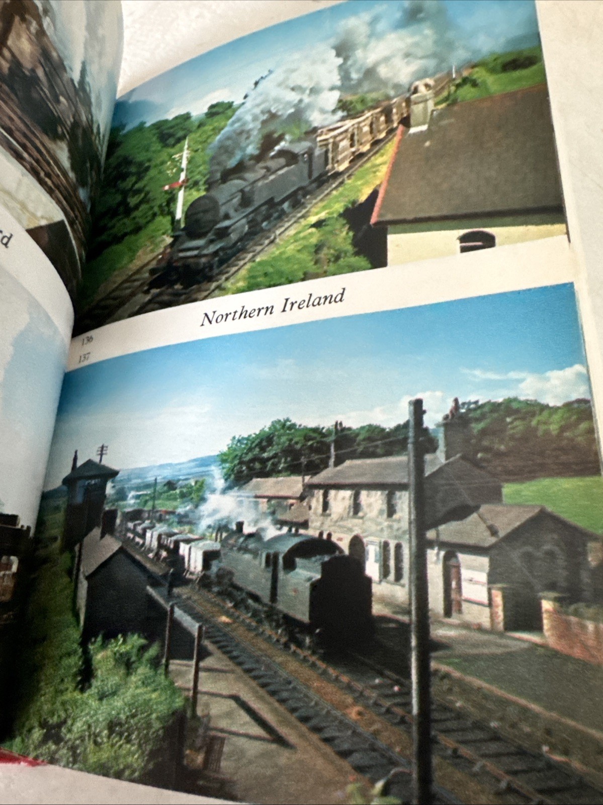 Vintage 1971 Steam In The Landscapes By Kenneth Westcott Jones 1. Edition