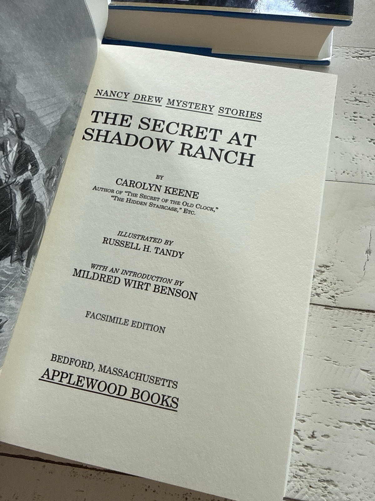Nancy Drew Applewood Books Facsimile HC DJ Set 6 Carolyn Keene Mystery Novels