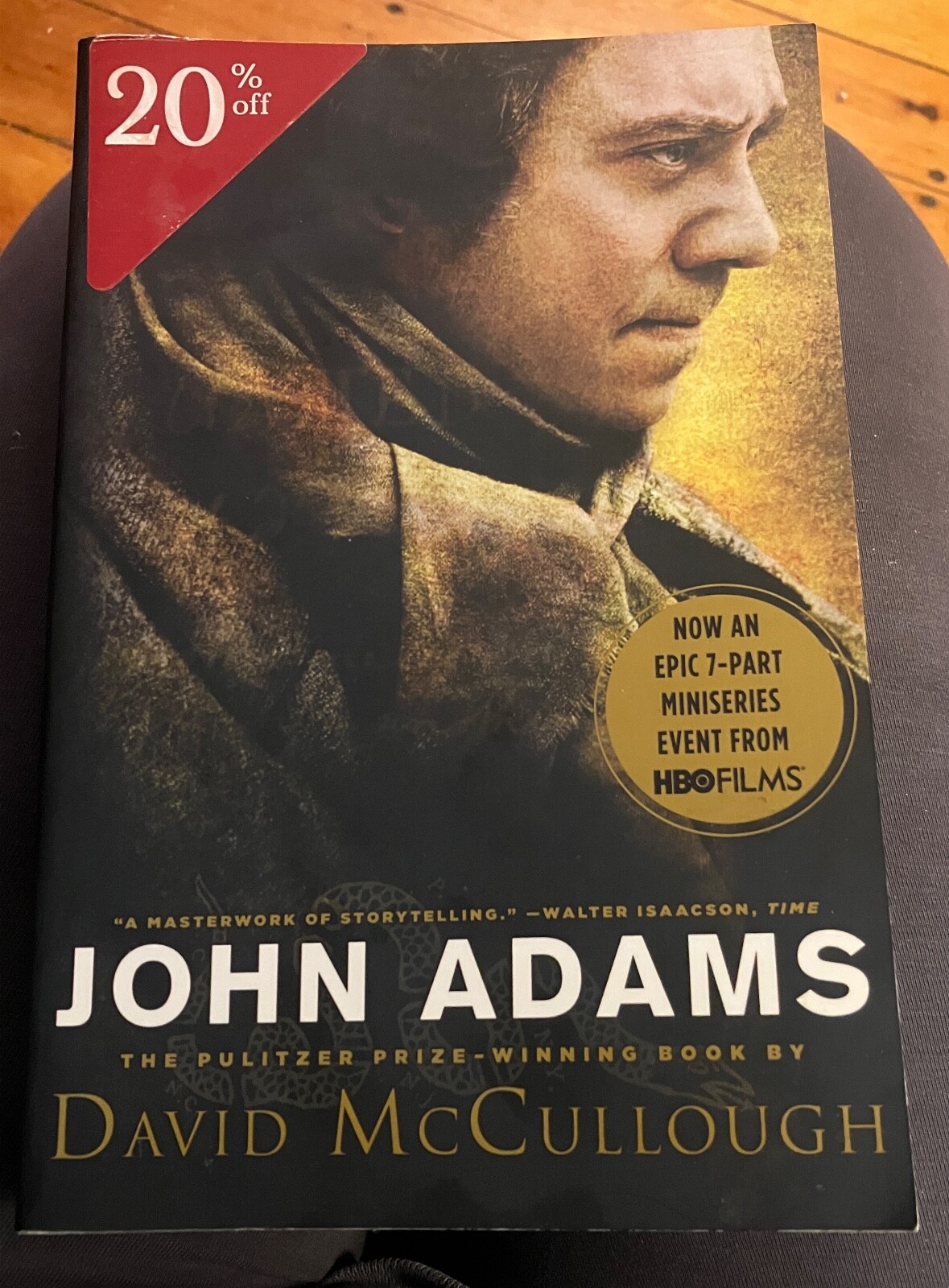 John Adams – Paperback By David McCullough – Free Shipping