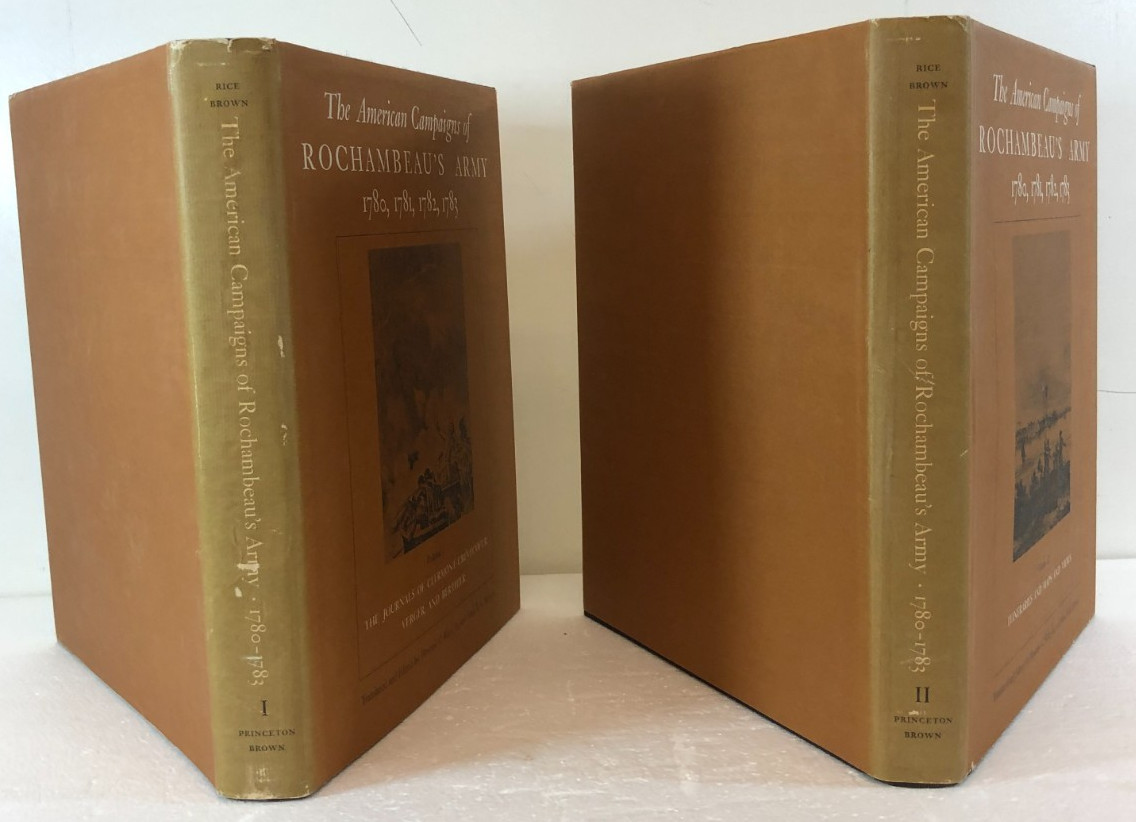 The American Campaigns of Rochambeau’s Army 1780-1783, Set of 2, 1972 E-105